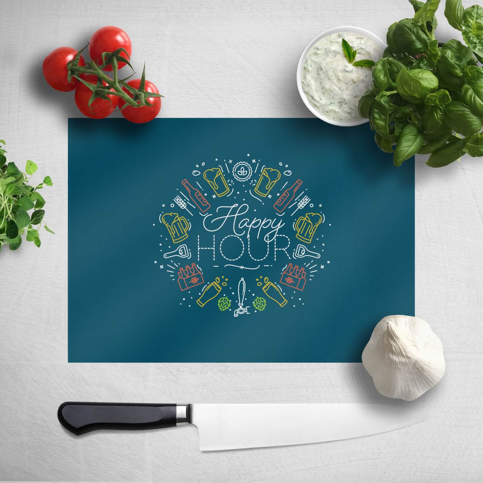 Happy Hour Chopping Board