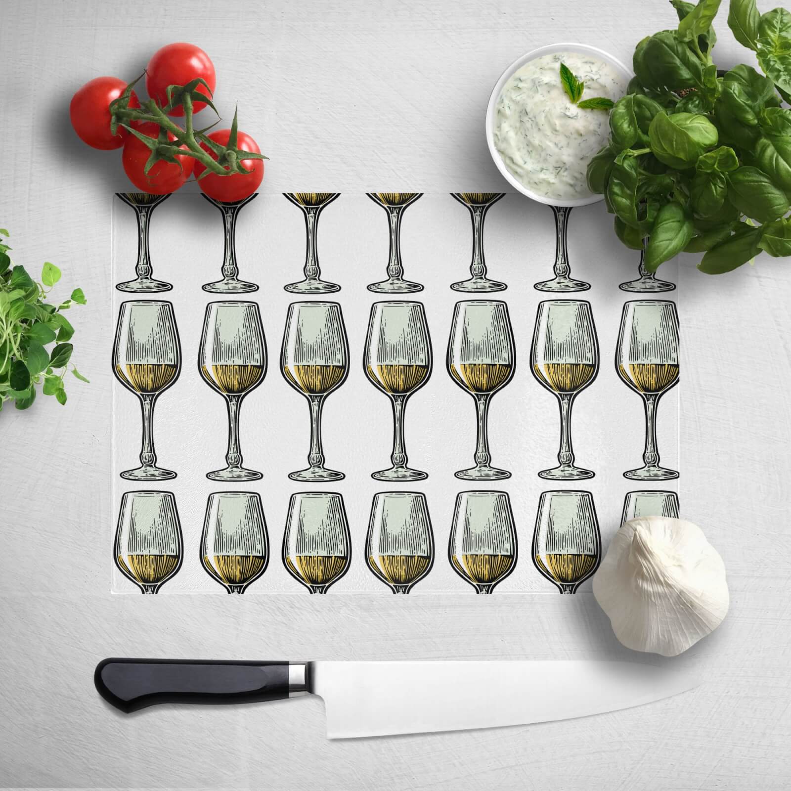 White Wine Chopping Board