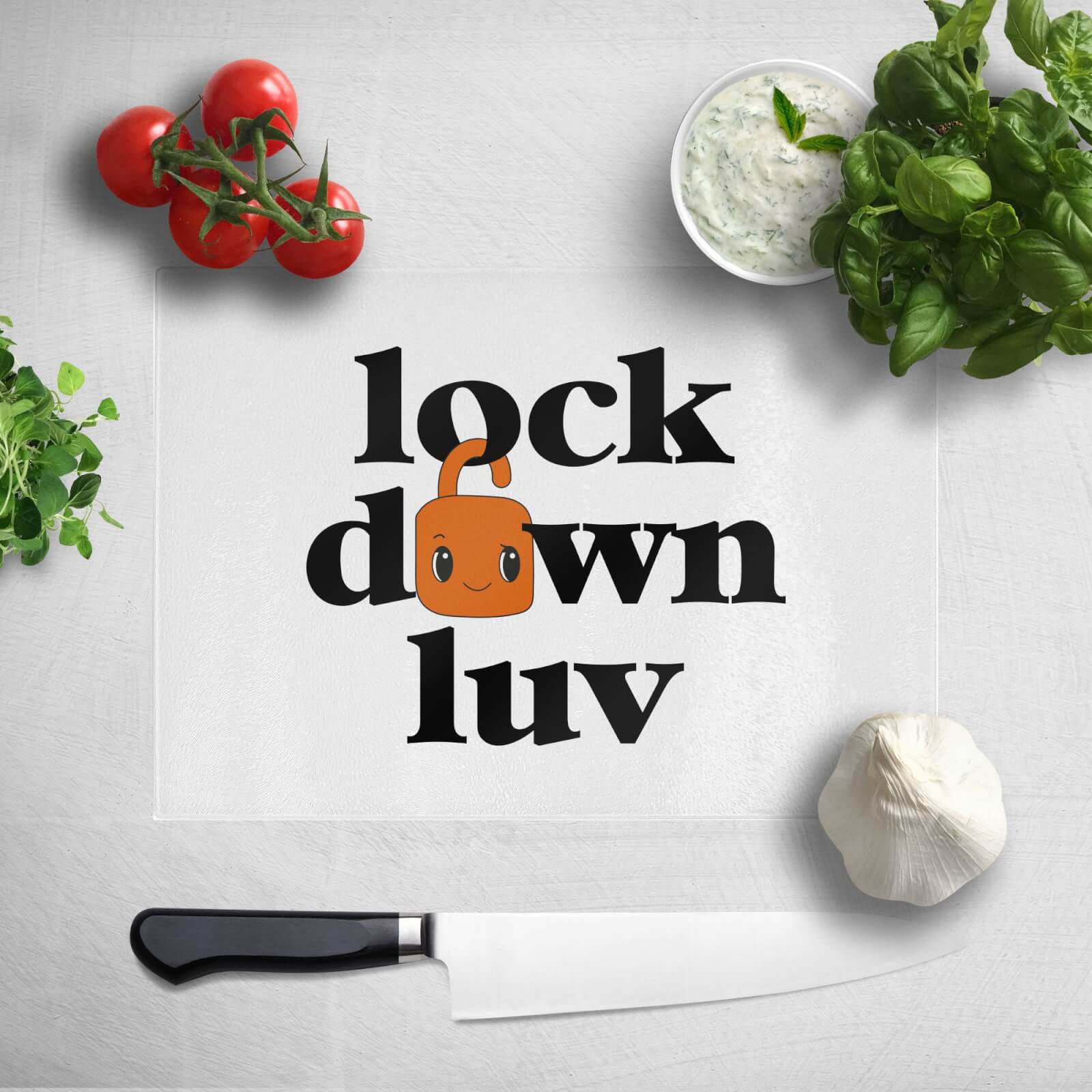 Lockdown Luv Chopping Board
