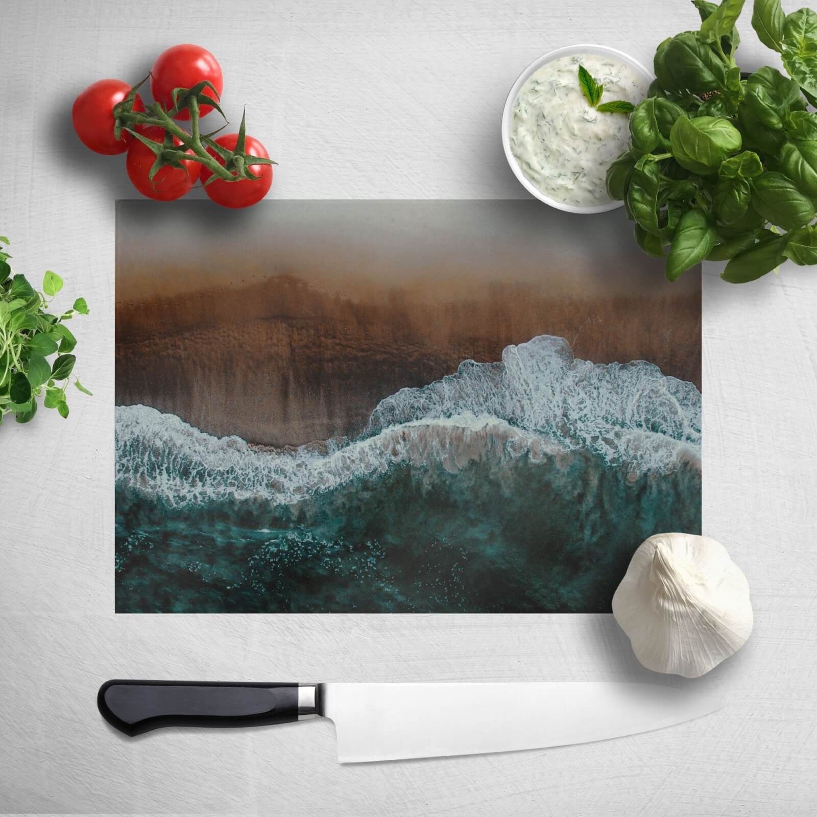 Moody Ocean Chopping Board