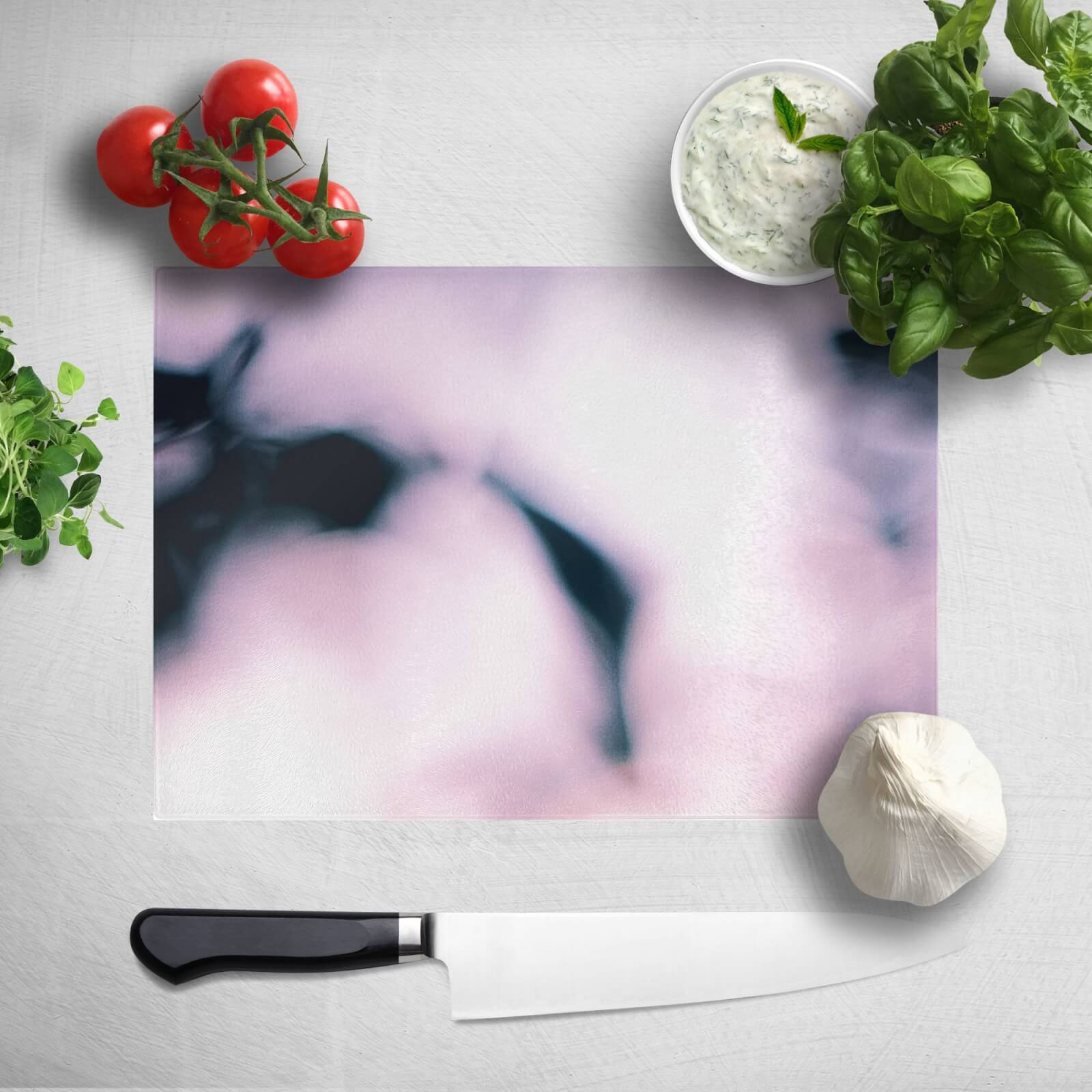 Bokeh Purple Tones Chopping Board