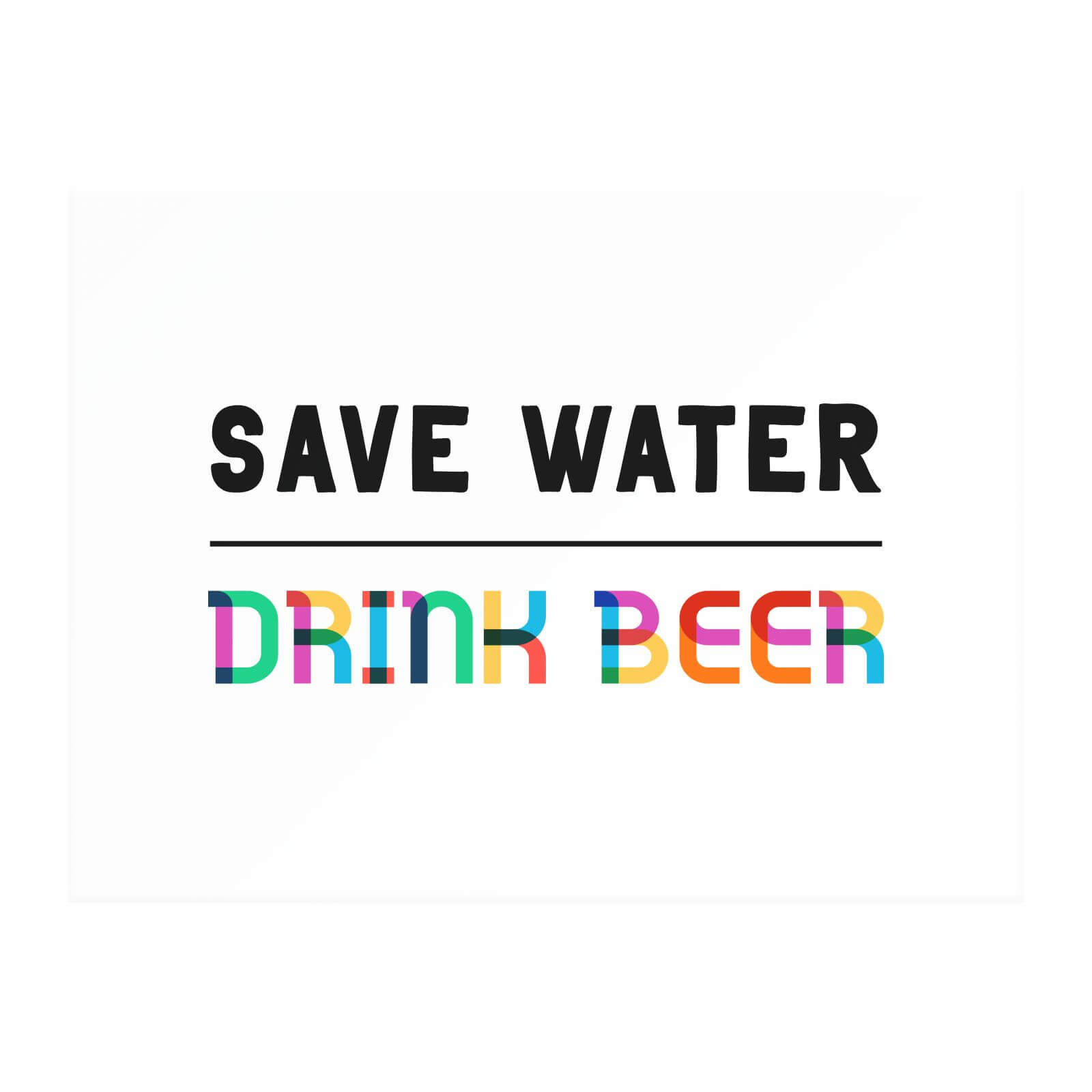 Save Water, Drink Beer Chopping Board