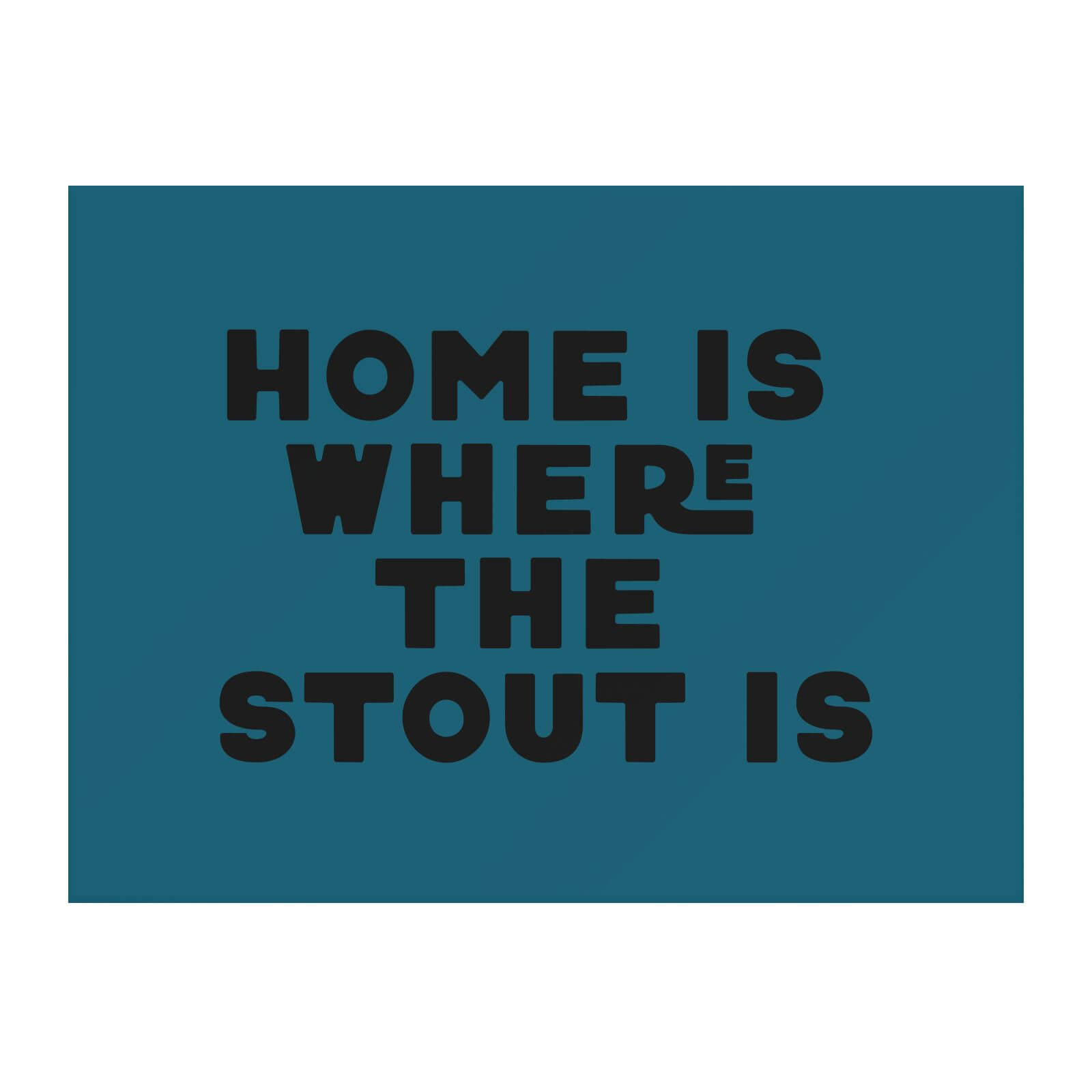 Home Is Where The Stout Is Chopping Board