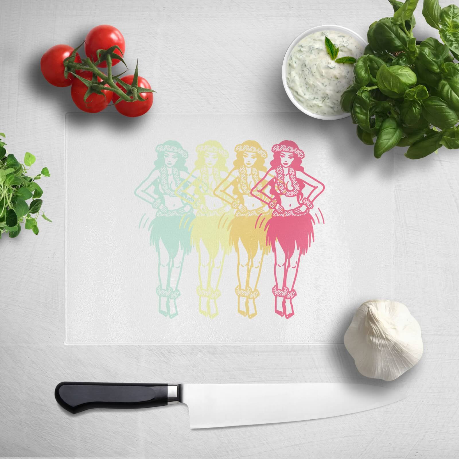 Hula Girls Chopping Board