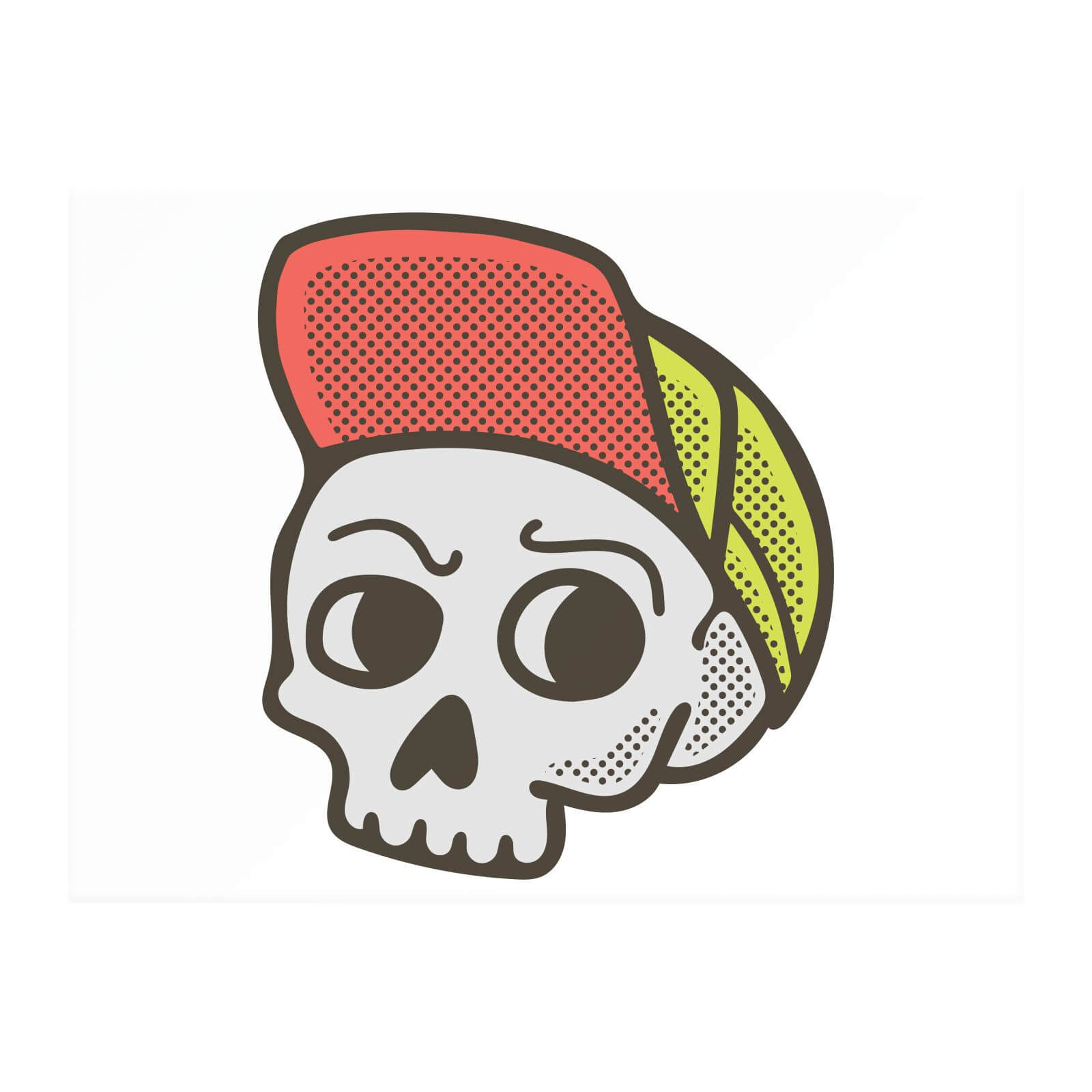 Baseball Cap Skull Chopping Board