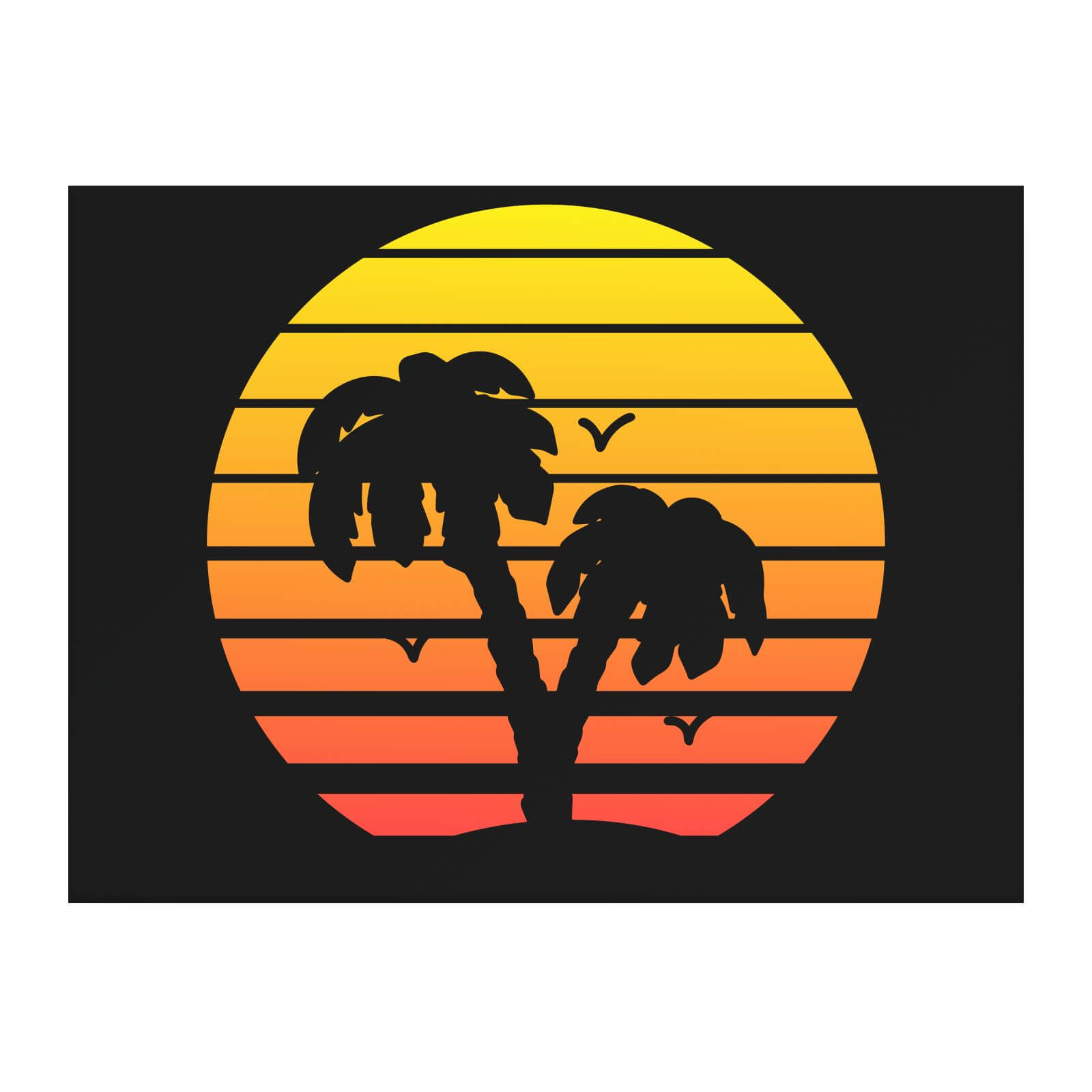 Summer Sunset Chopping Board