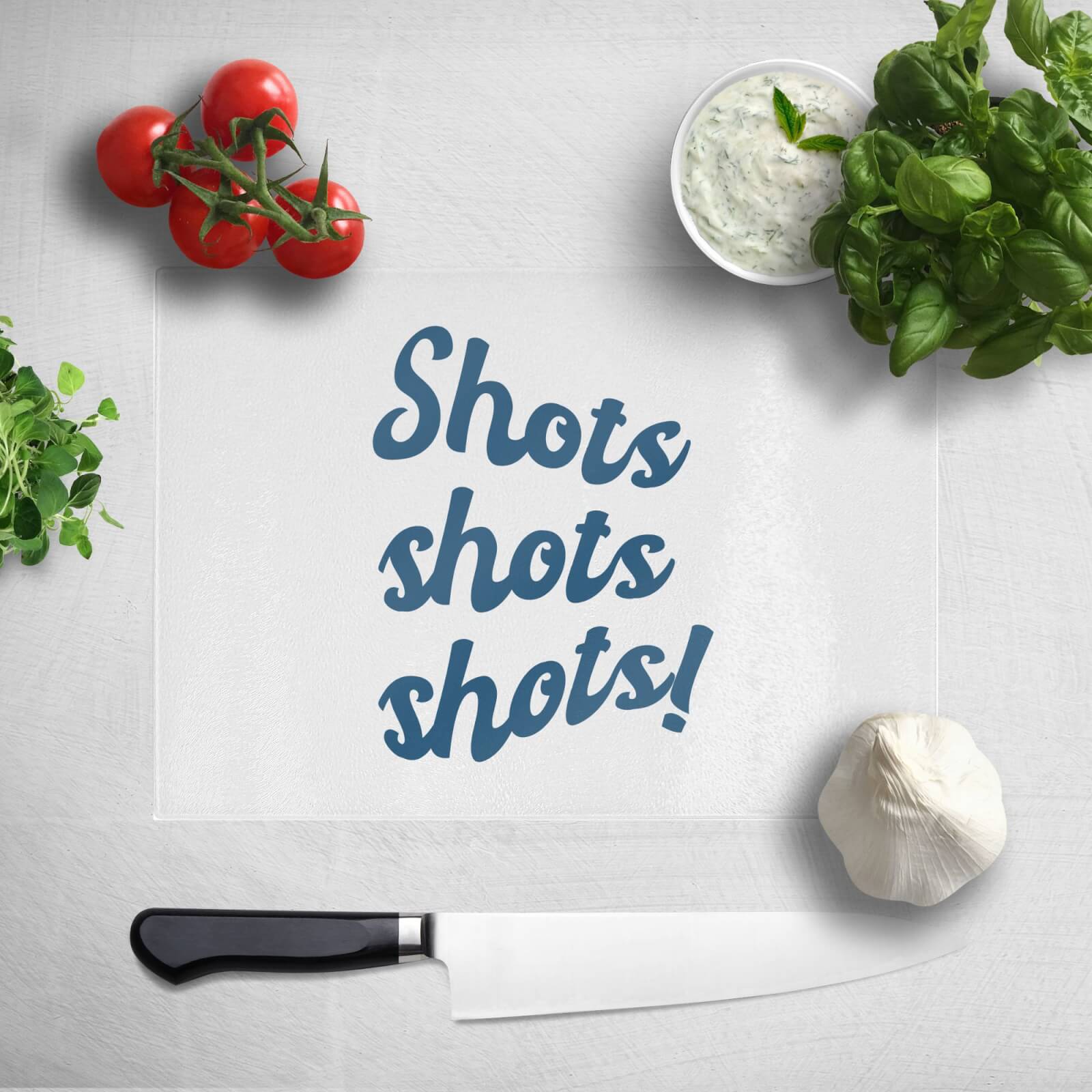 Shots Shots Shots! Chopping Board