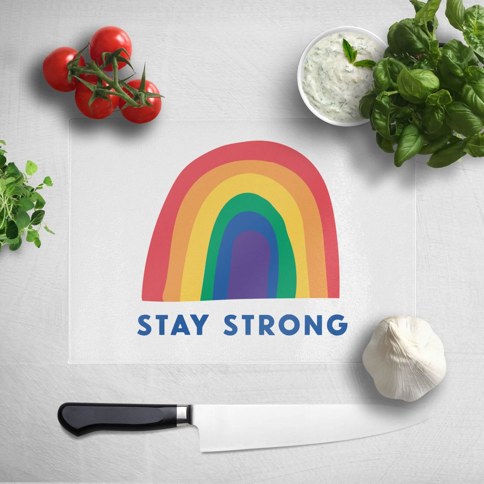 Stay Strong Chopping Board