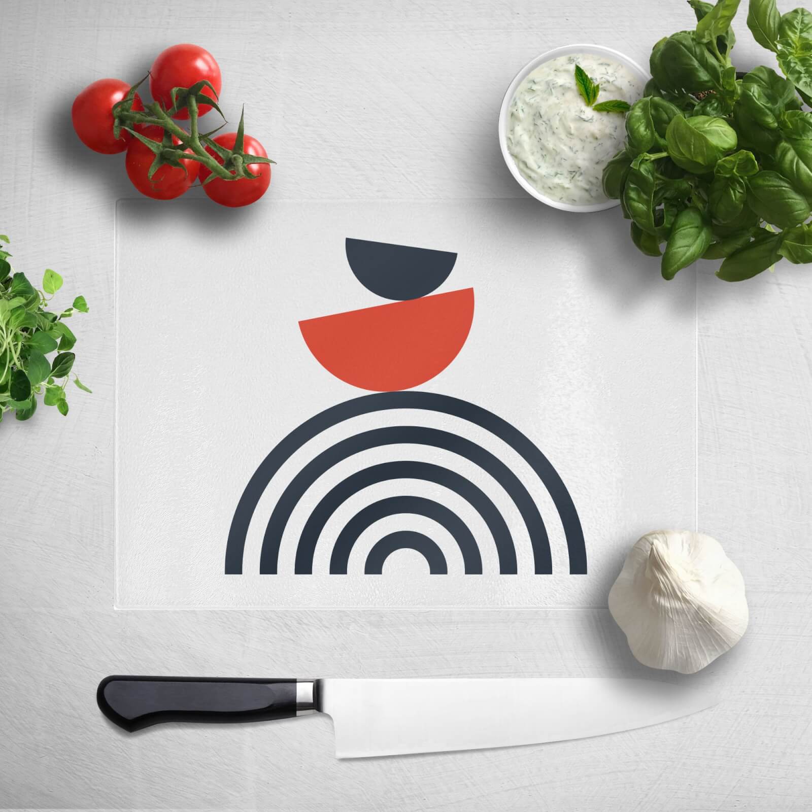 Rainbow Balancing Act Chopping Board