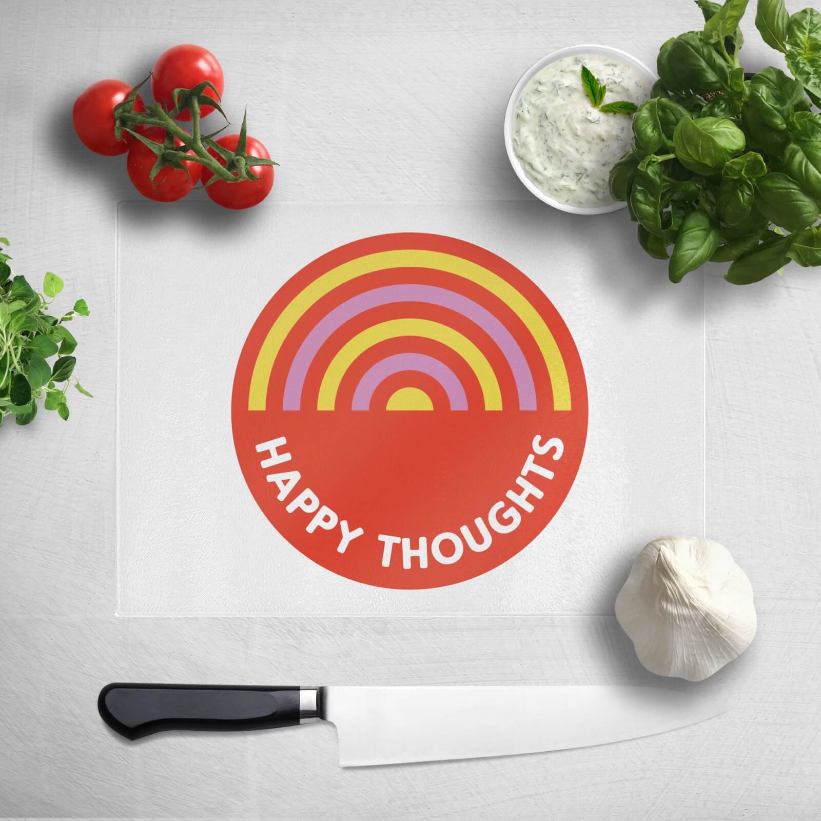 Happy Thoughts Chopping Board