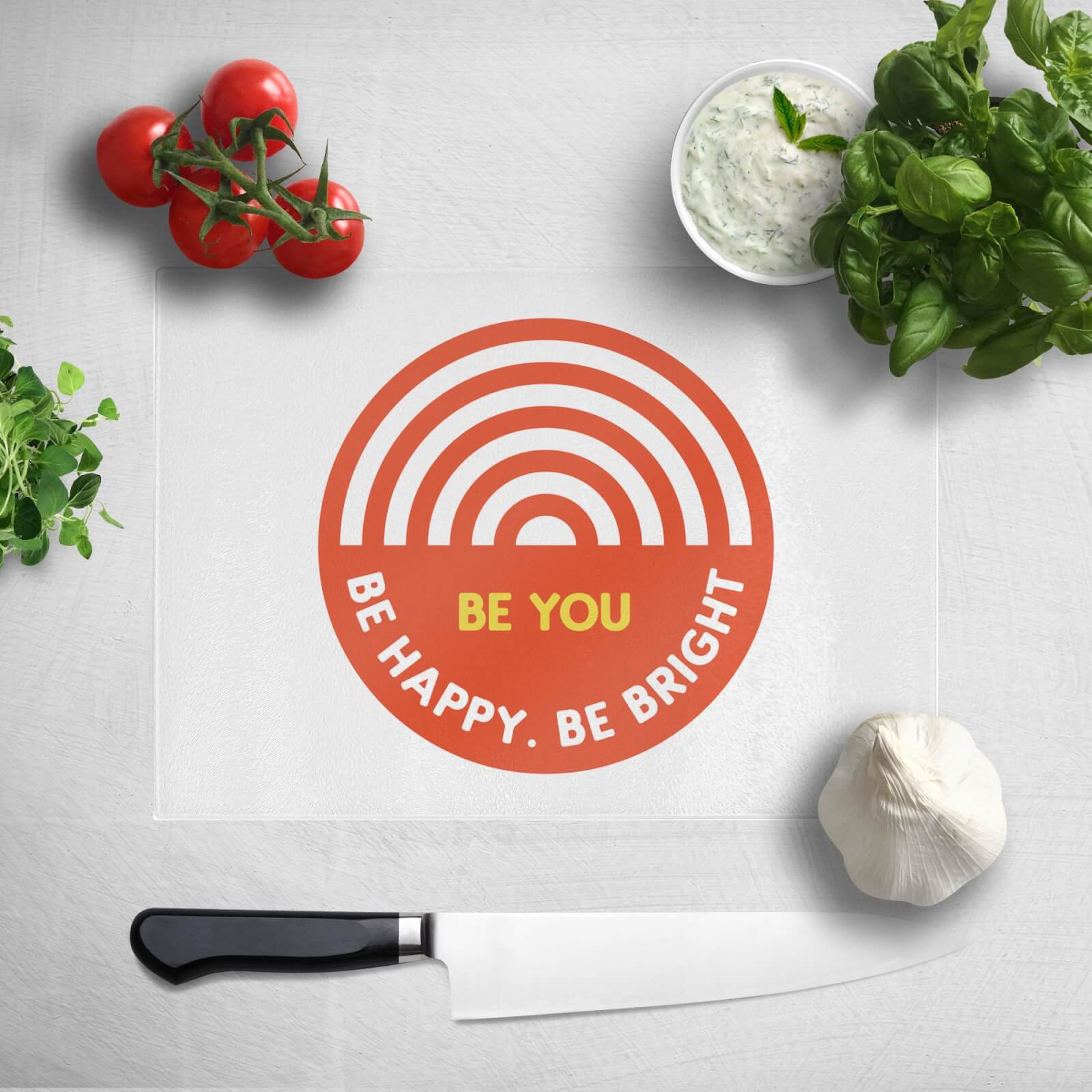 Be You Rainbow Chopping Board