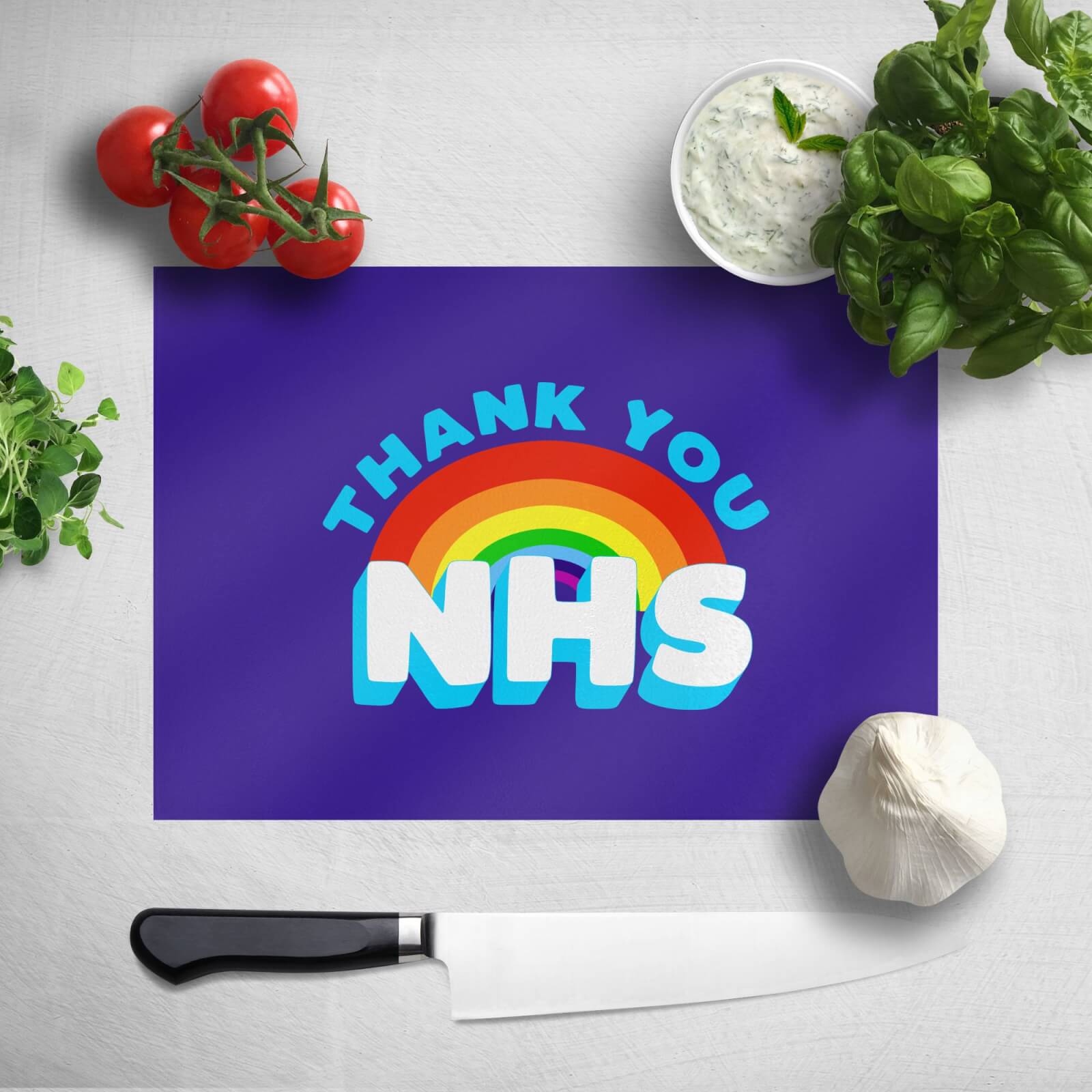 Thank You NHS Chopping Board