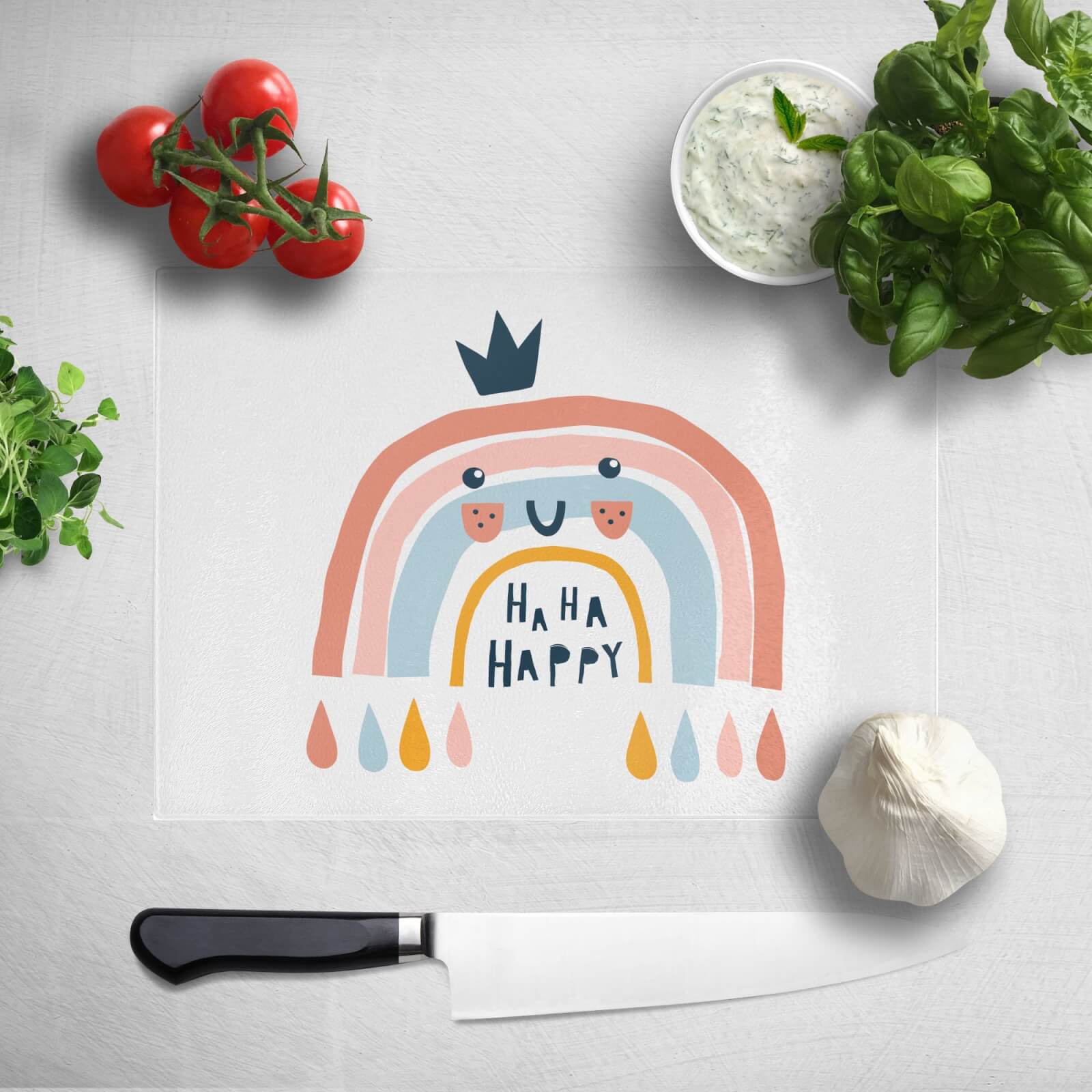Ha Ha Happy Chopping Board