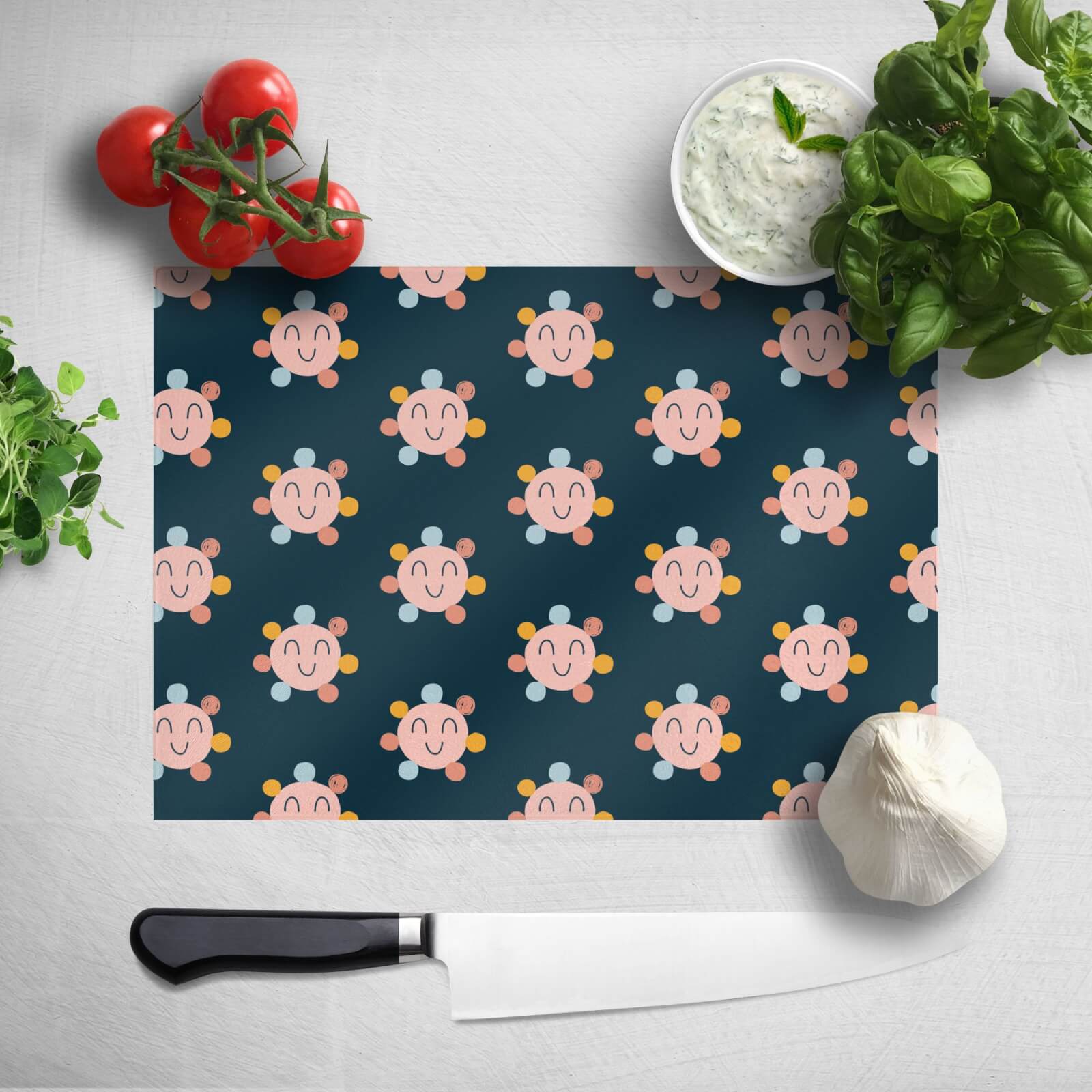 Sunny Dark Chopping Board