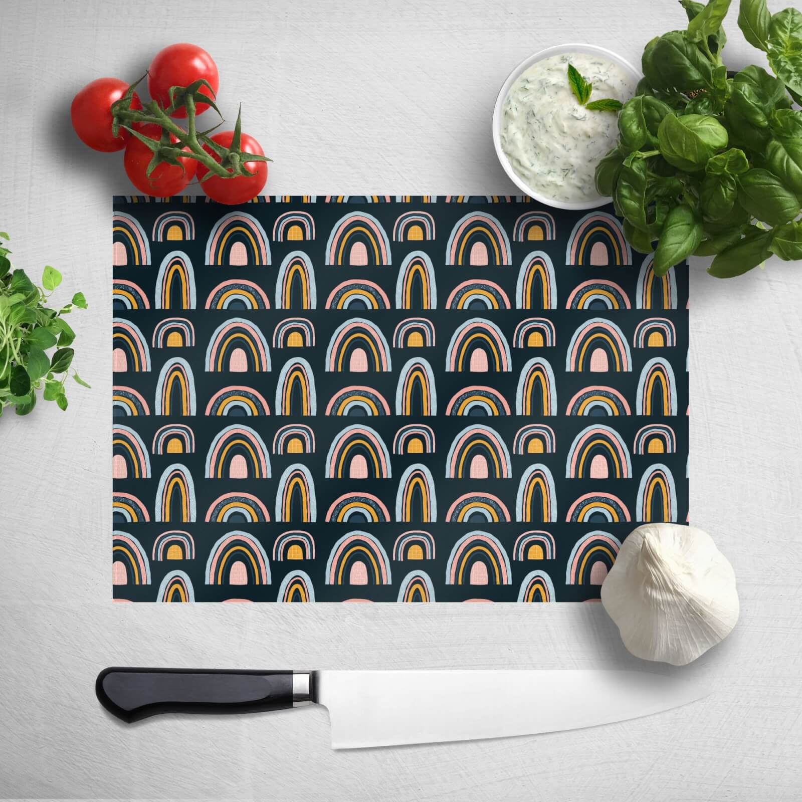Rainbow Moody Chopping Board