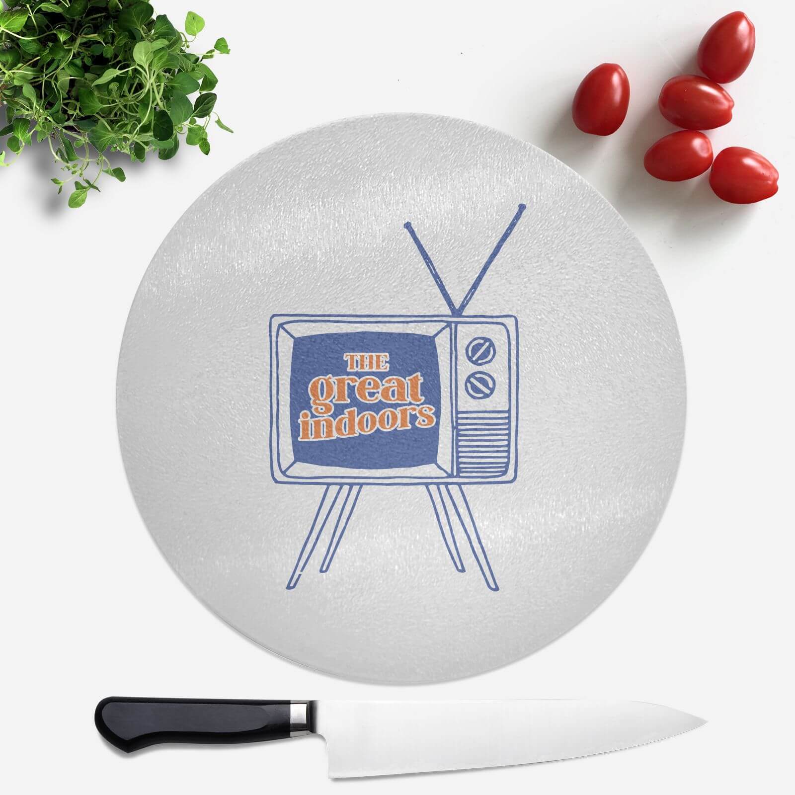 The Great Indoors Round Chopping Board