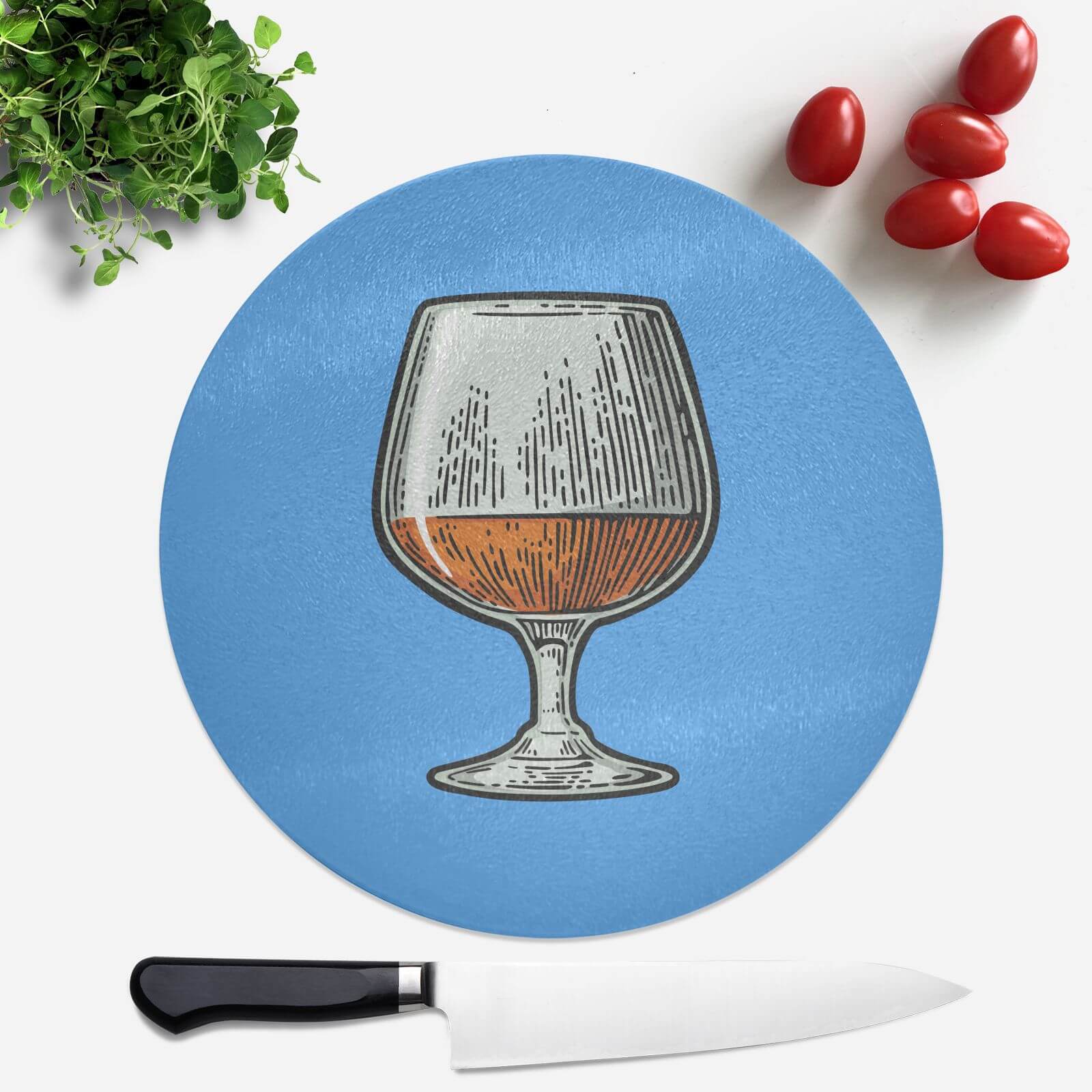 Port Round Chopping Board