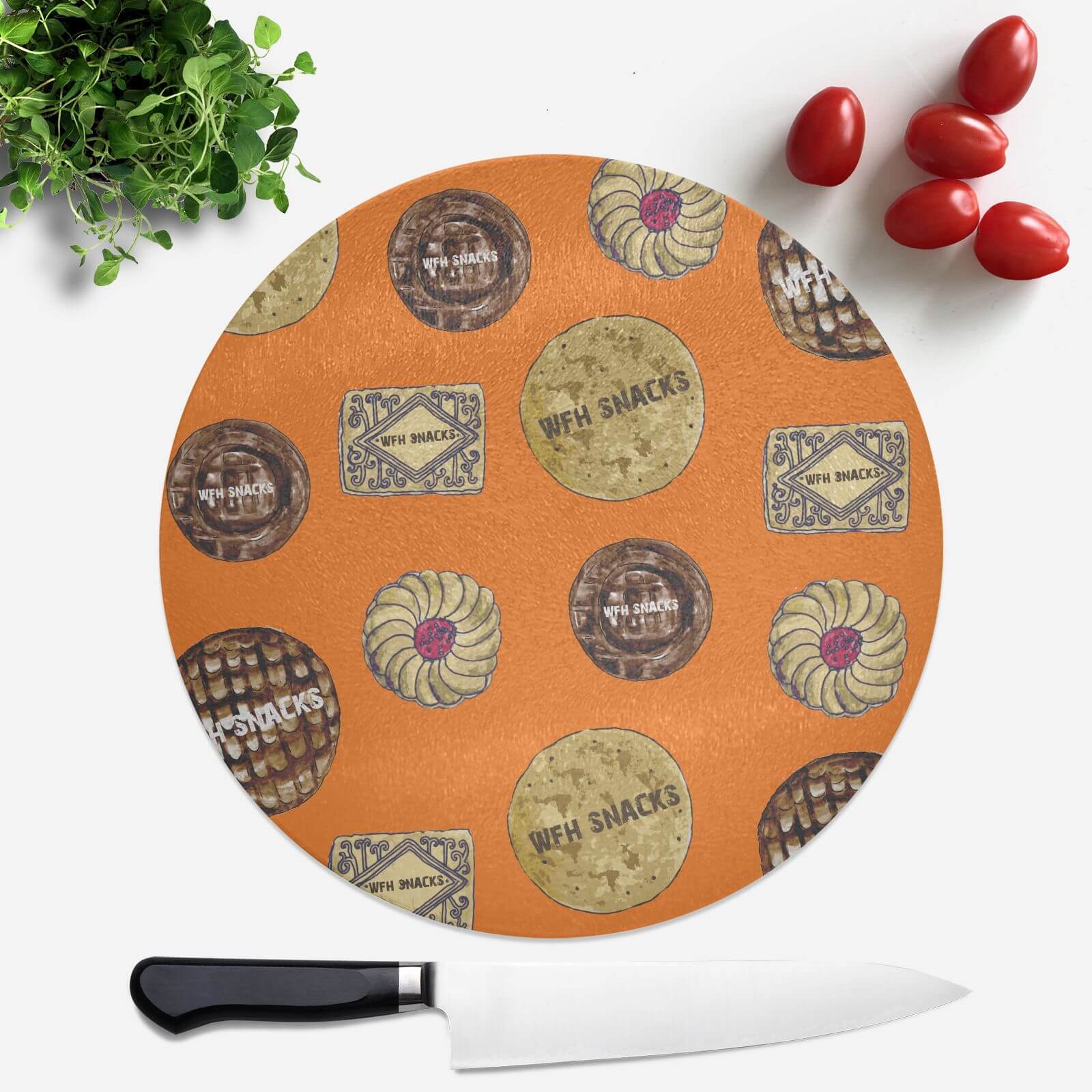 BISCUITS Round Chopping Board