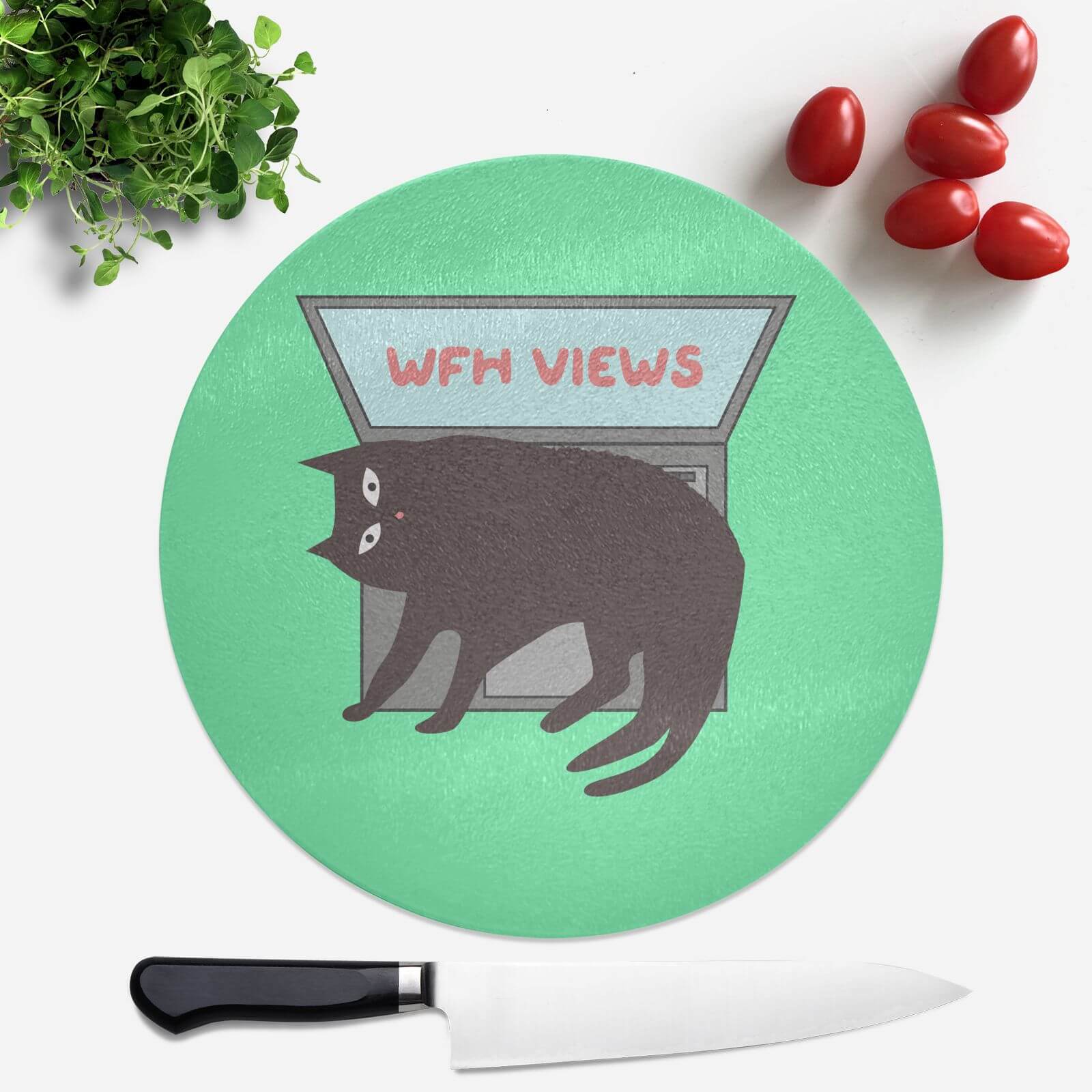 Views Round Chopping Board