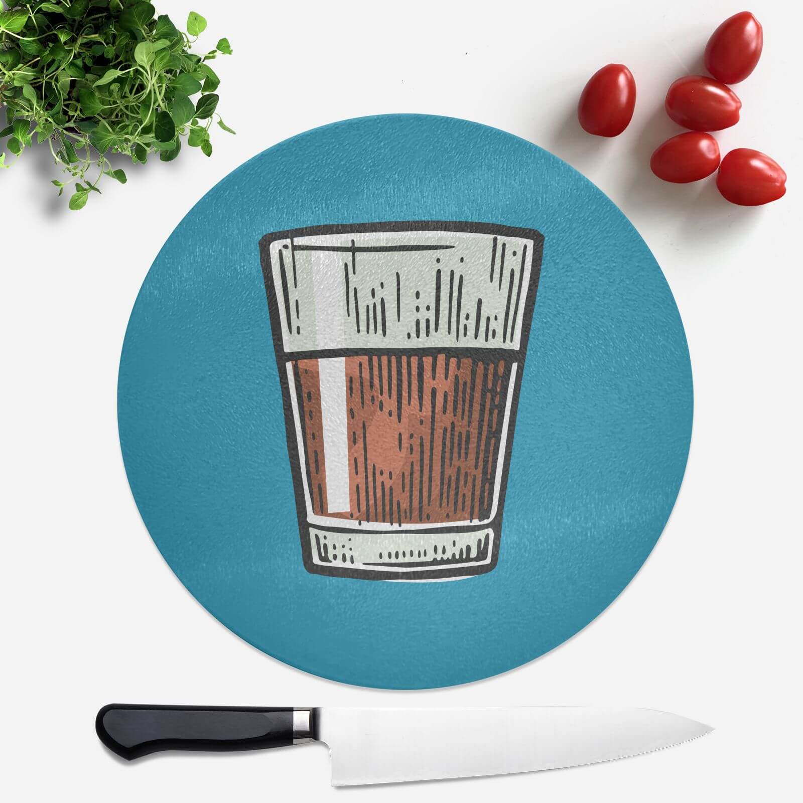 Rum Round Chopping Board