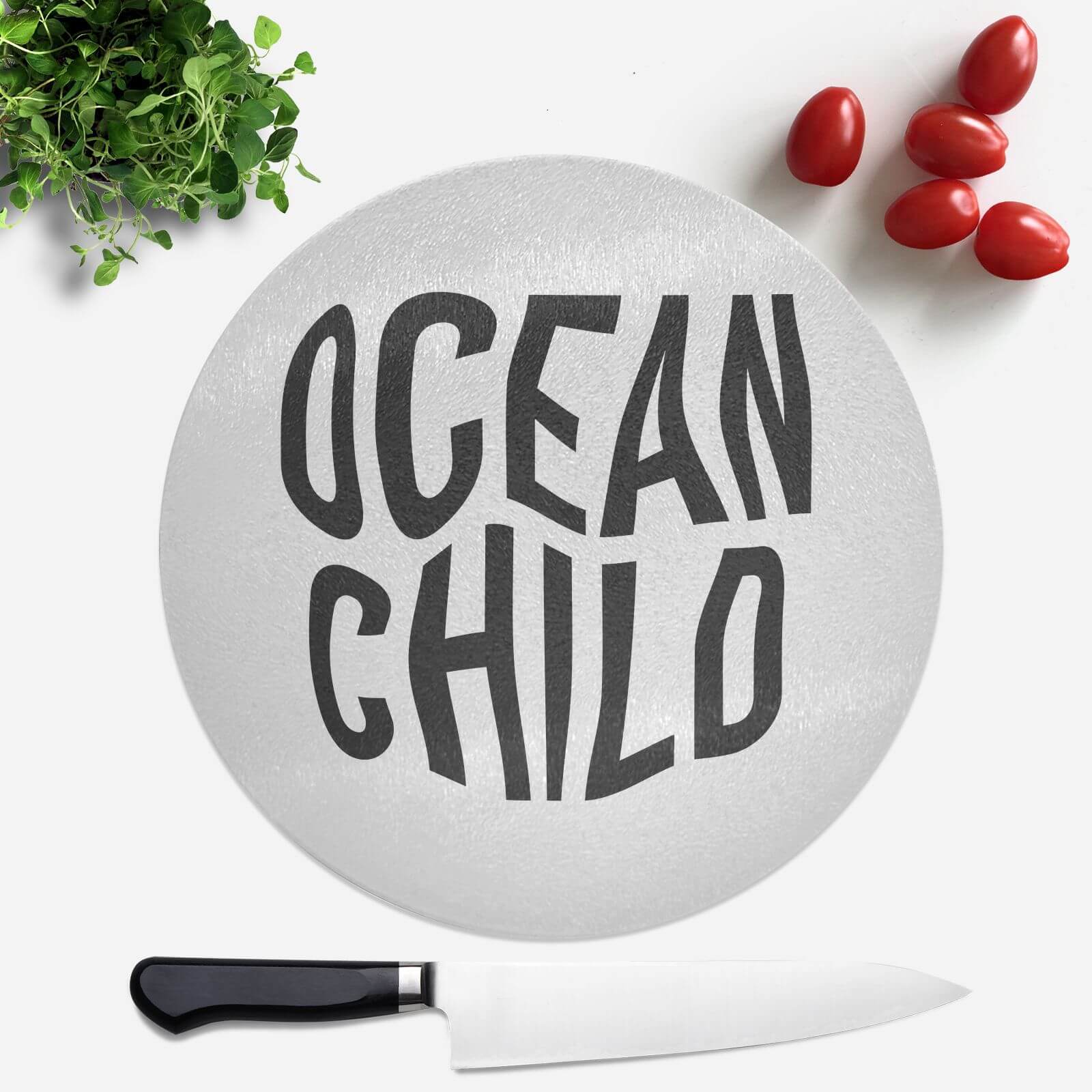 Ocean Child Round Chopping Board