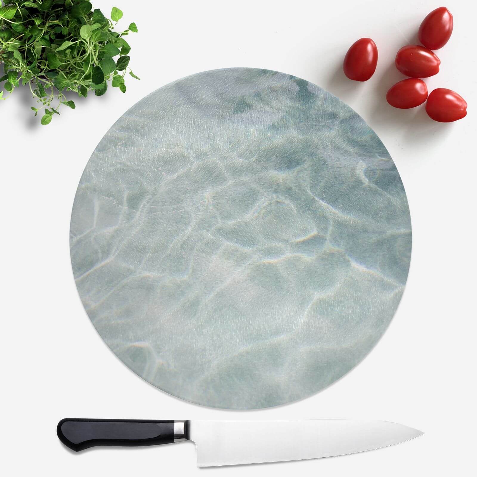 Sea Water Round Chopping Board