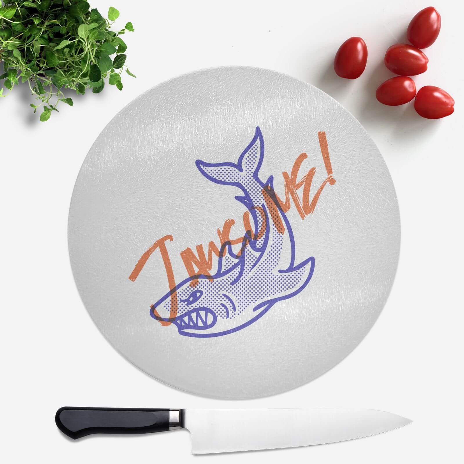 Jawsome Round Chopping Board