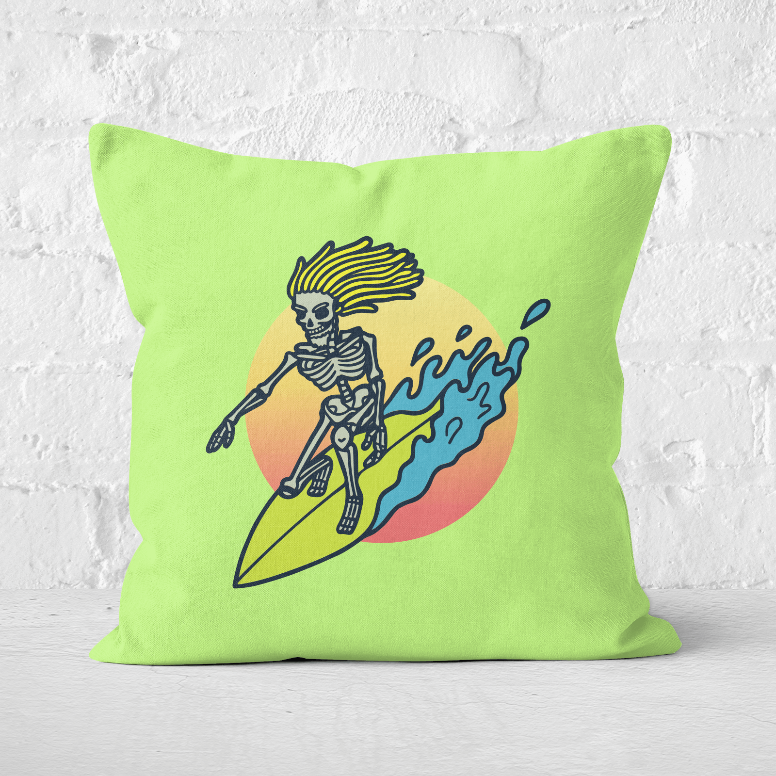 Surfs Up! Square Cushion - 60x60cm - Soft Touch