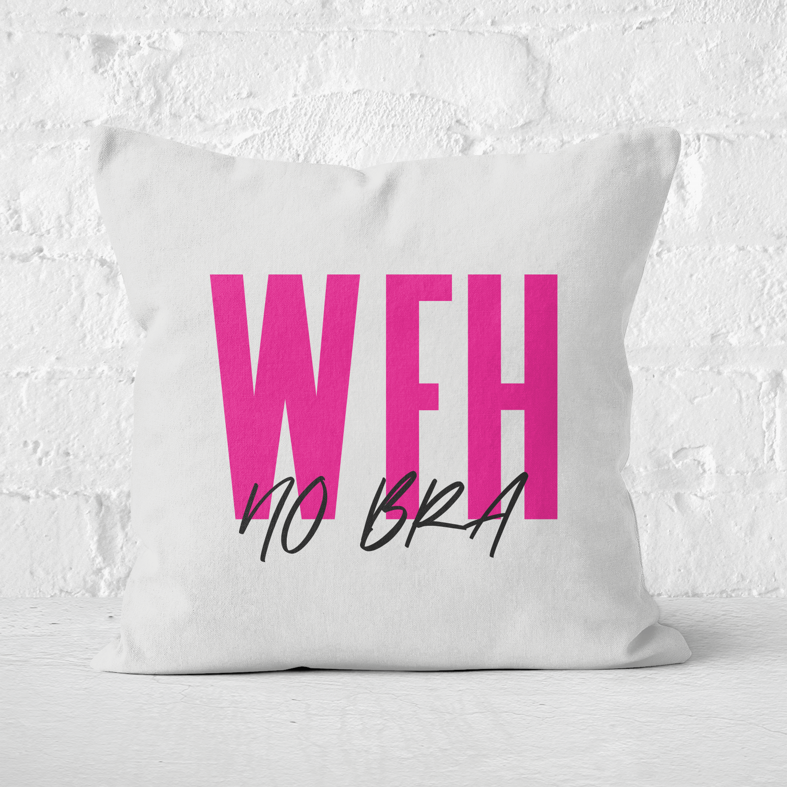 No Bra Square Cushion - 60x60cm - Soft Touch