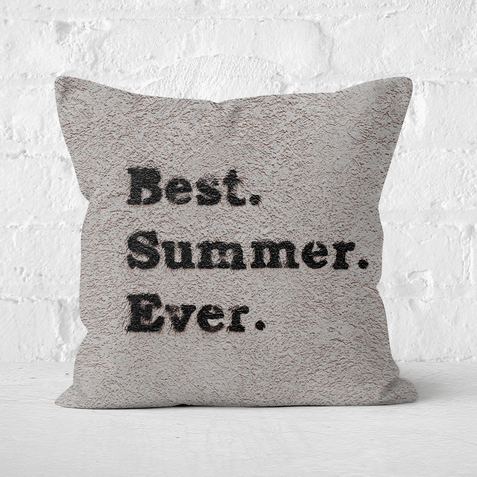 Best Summer Ever. Square Cushion - 60x60cm - Soft Touch