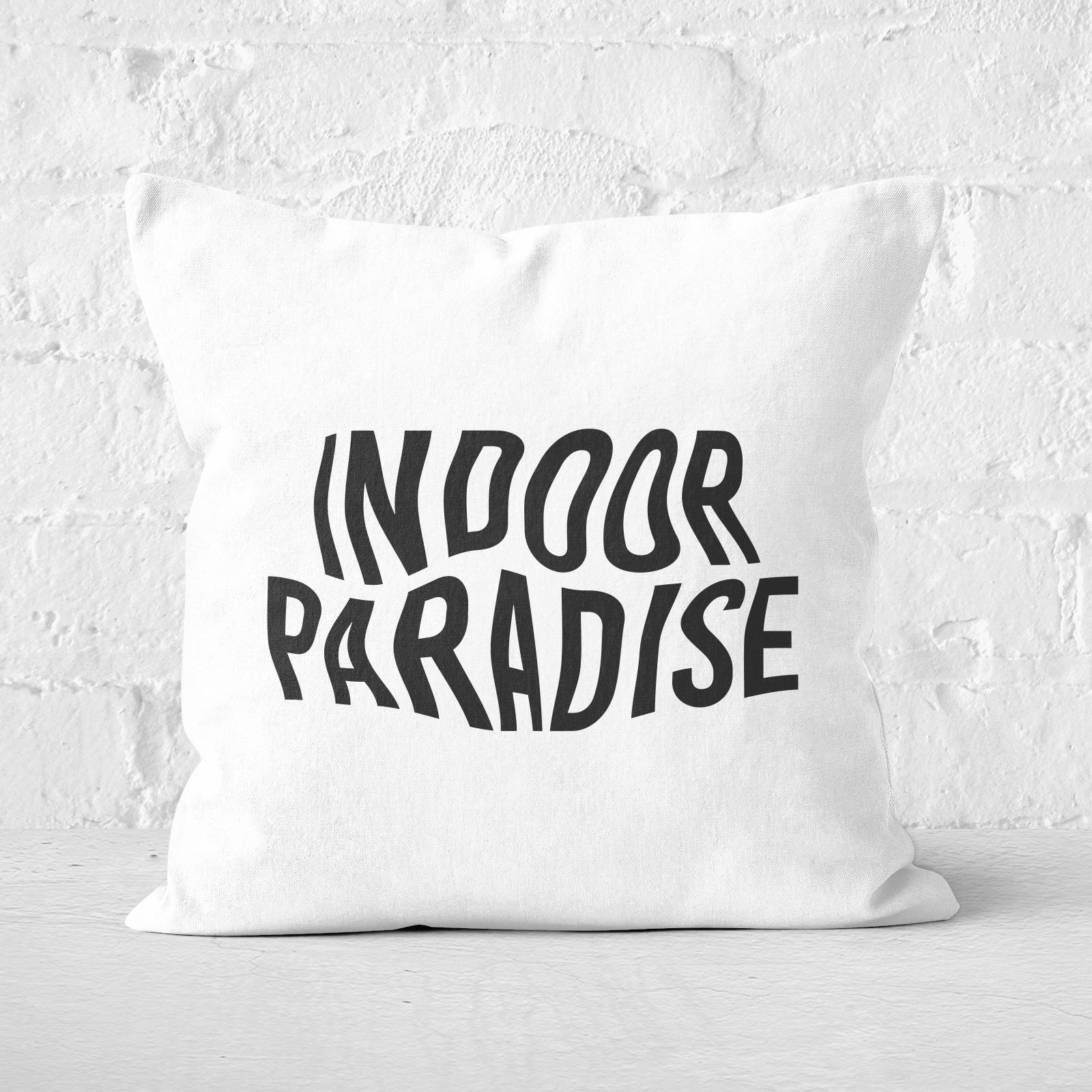 Indoor Paradise Square Cushion - 60x60cm - Soft Touch