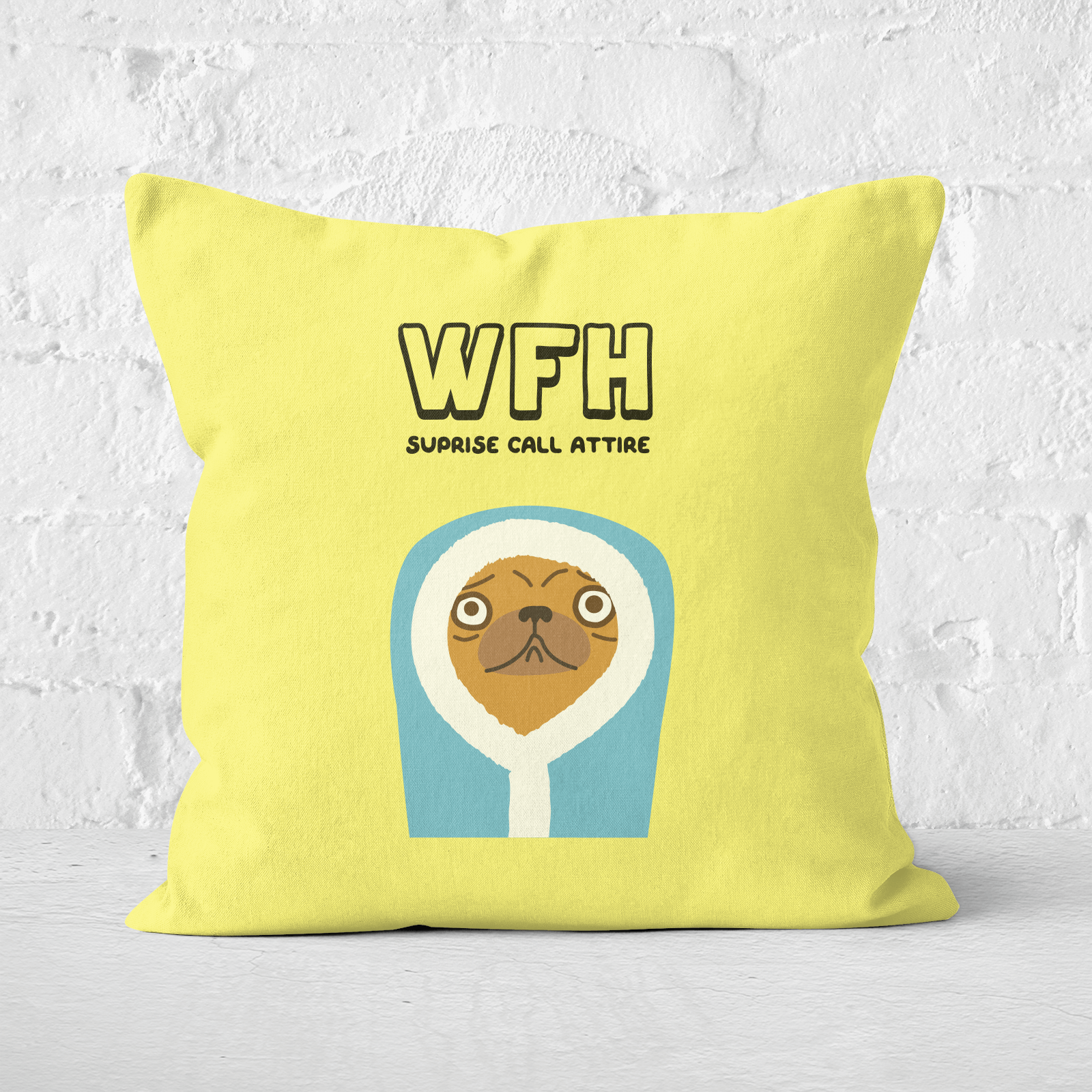 Suprise Call Attire Square Cushion - 60x60cm - Soft Touch