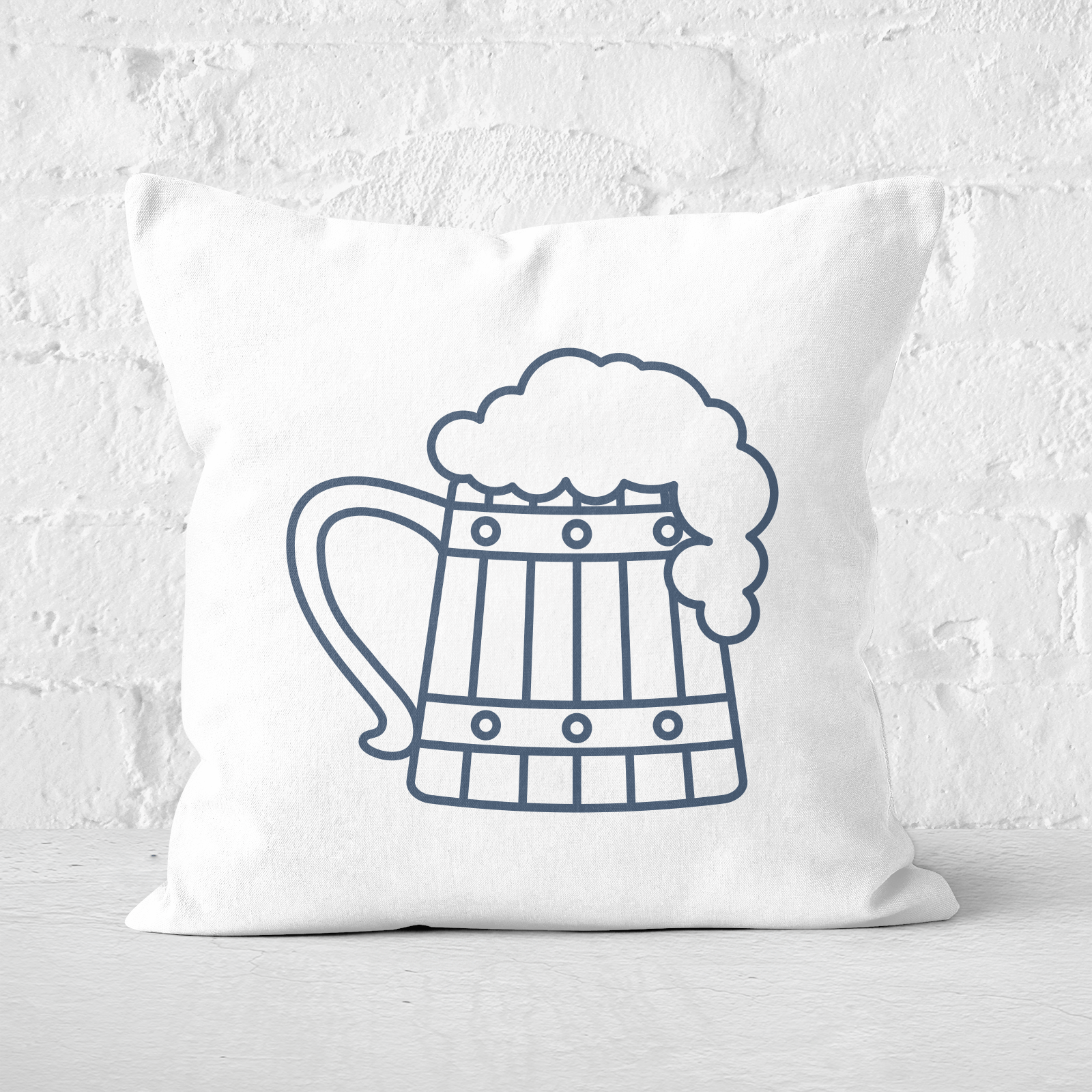 Stein Square Cushion - 60x60cm - Soft Touch