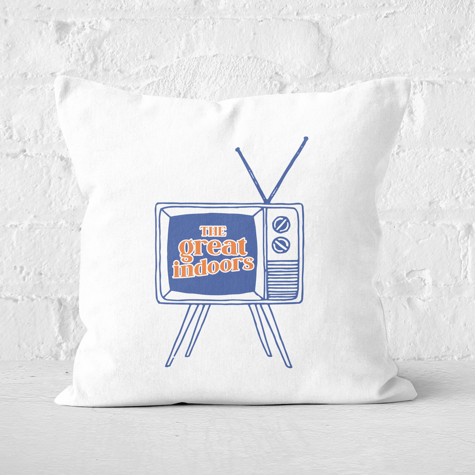 The Great Indoors Square Cushion - 60x60cm - Soft Touch