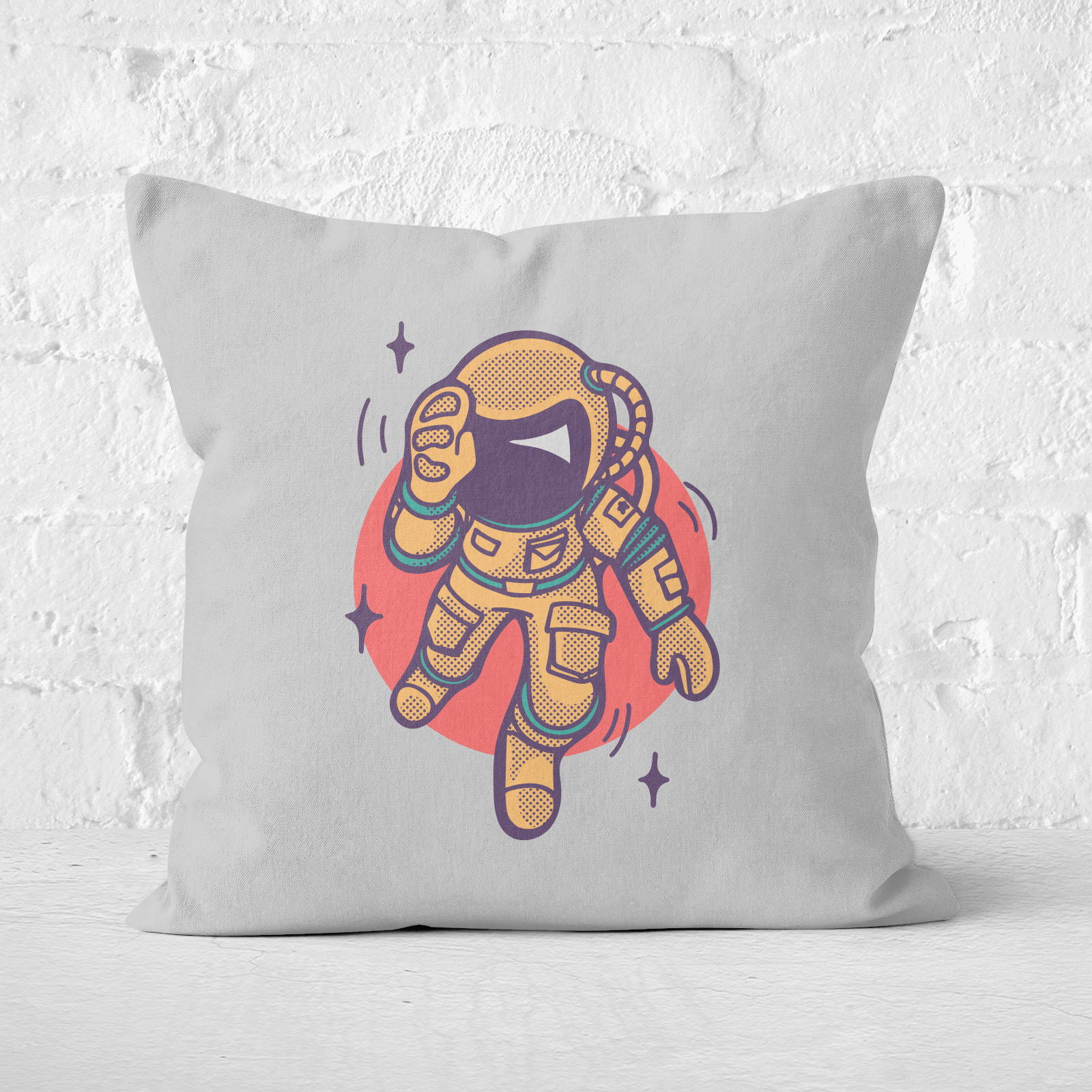 Missing Summer Square Cushion - 60x60cm - Soft Touch