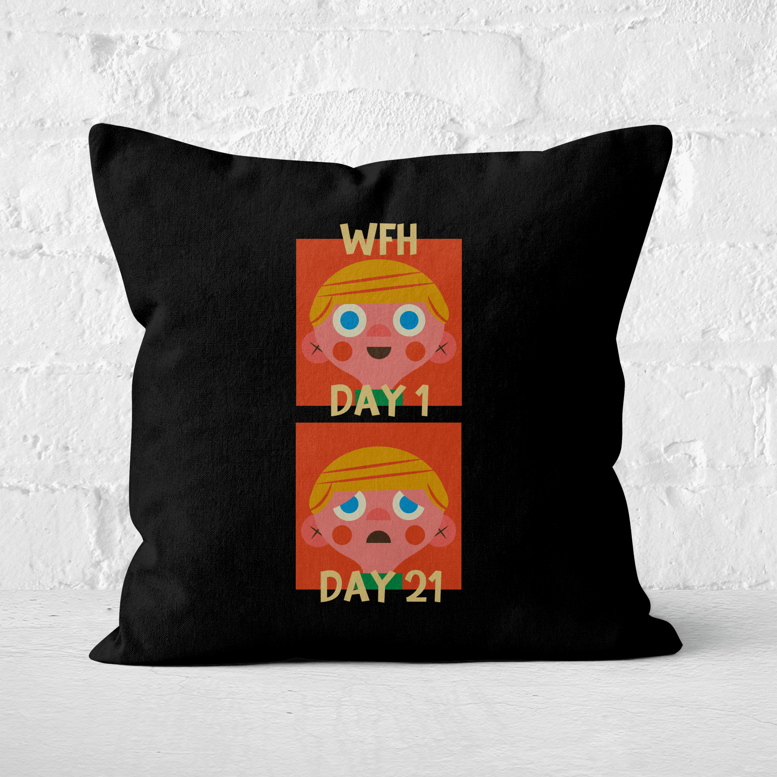 Takes Its Toll Square Cushion - 60x60cm - Soft Touch