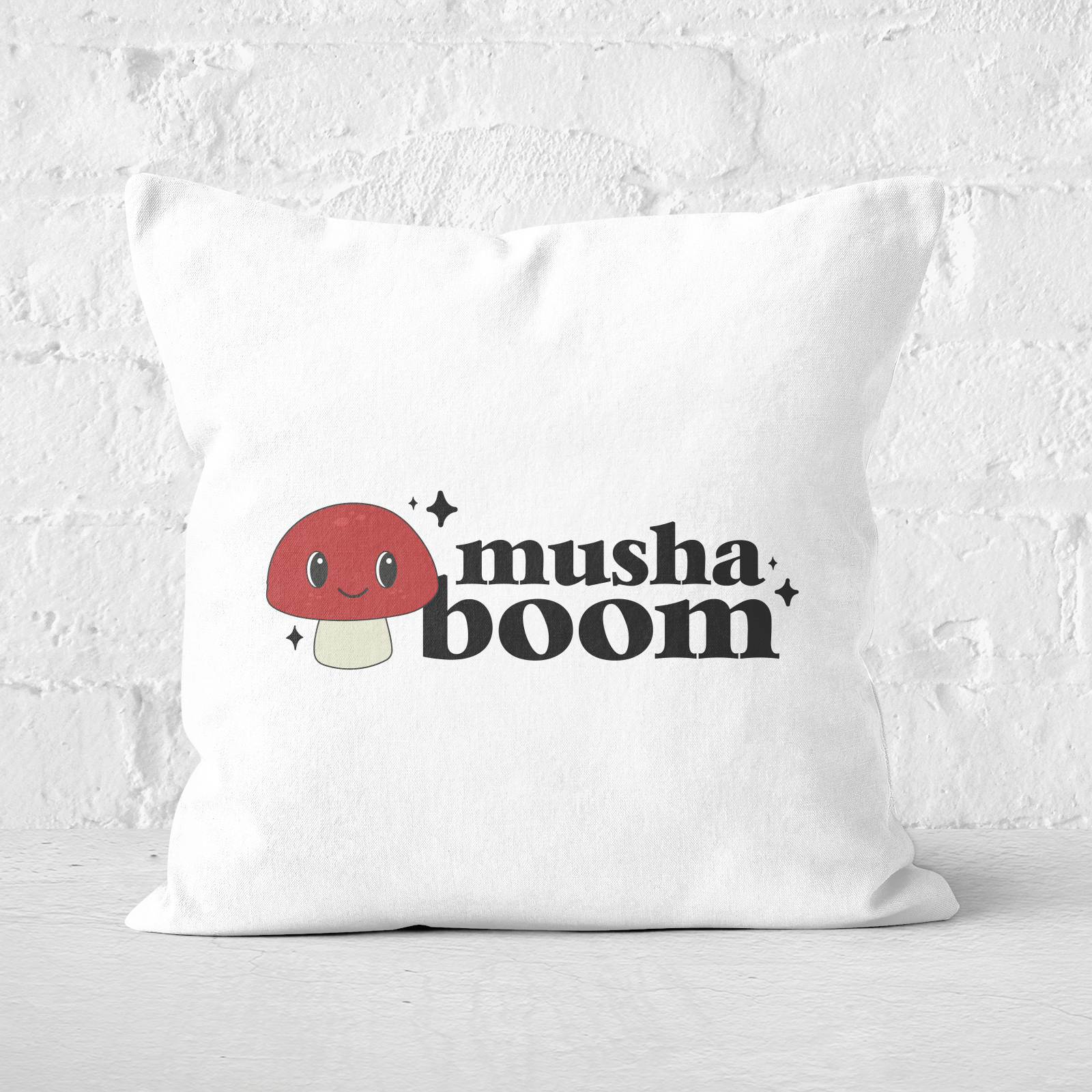 Mushaboom Square Cushion - 60x60cm - Soft Touch