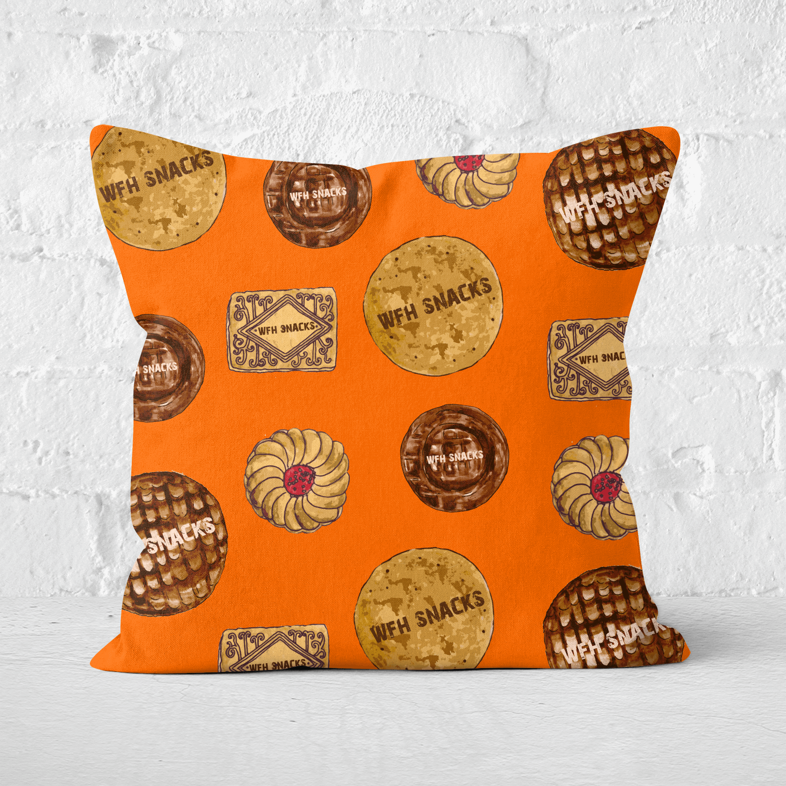 BISCUITS Square Cushion - 60x60cm - Soft Touch