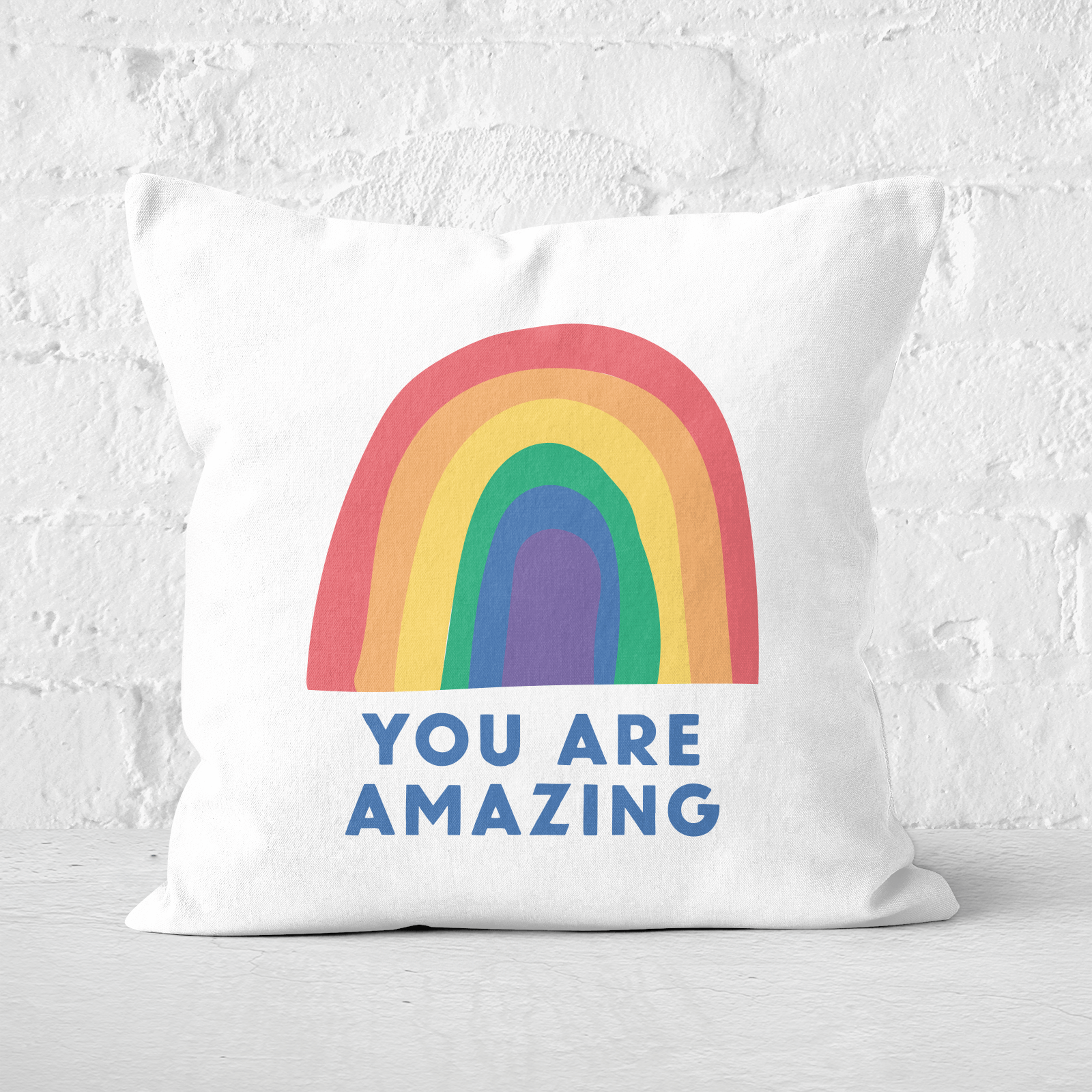 You Are Amazing Square Cushion - 60x60cm - Soft Touch