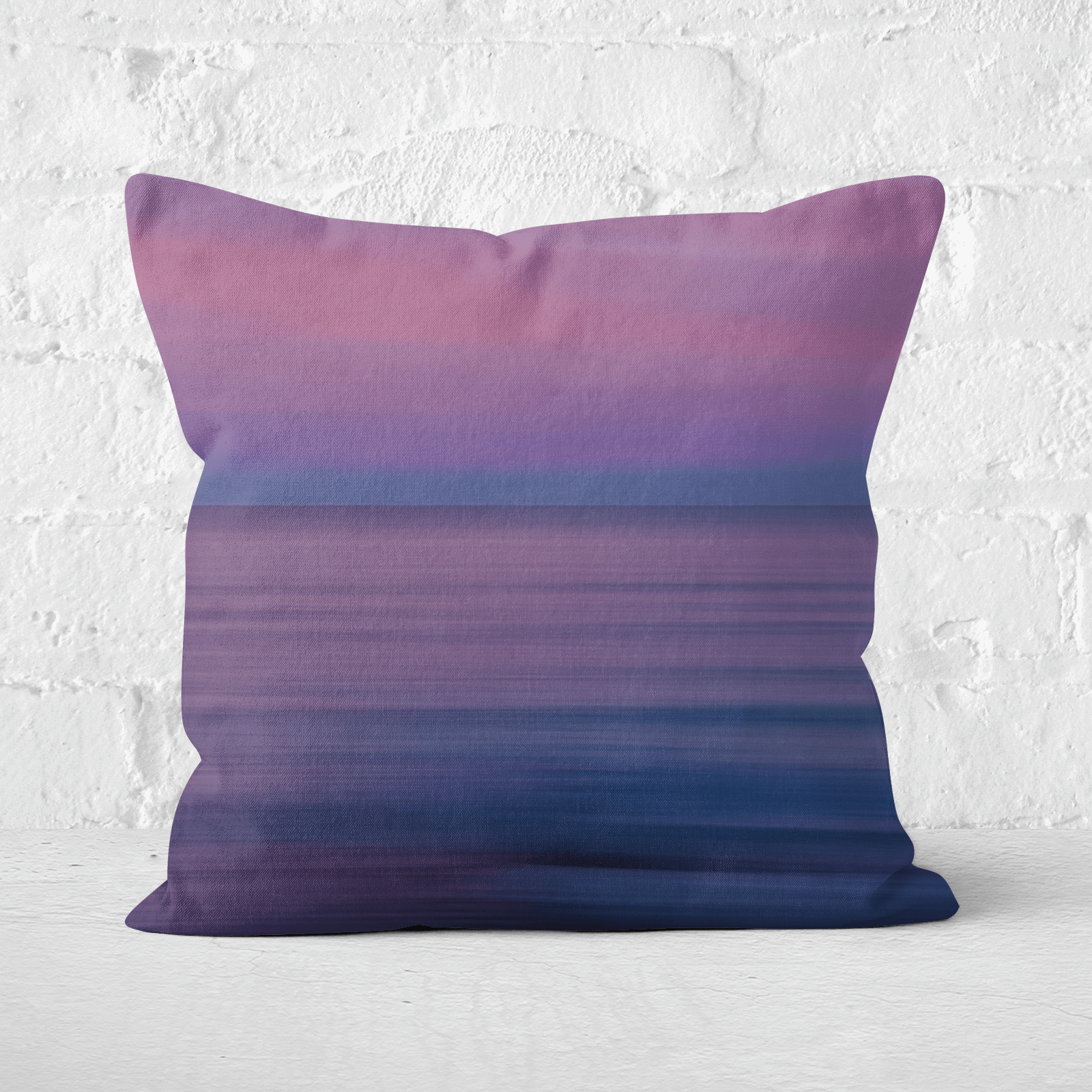 Sunset Purple Tones Square Cushion - 60x60cm - Soft Touch