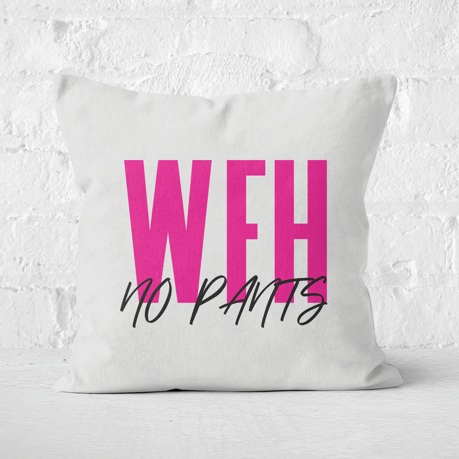 No Pants Square Cushion - 60x60cm - Soft Touch