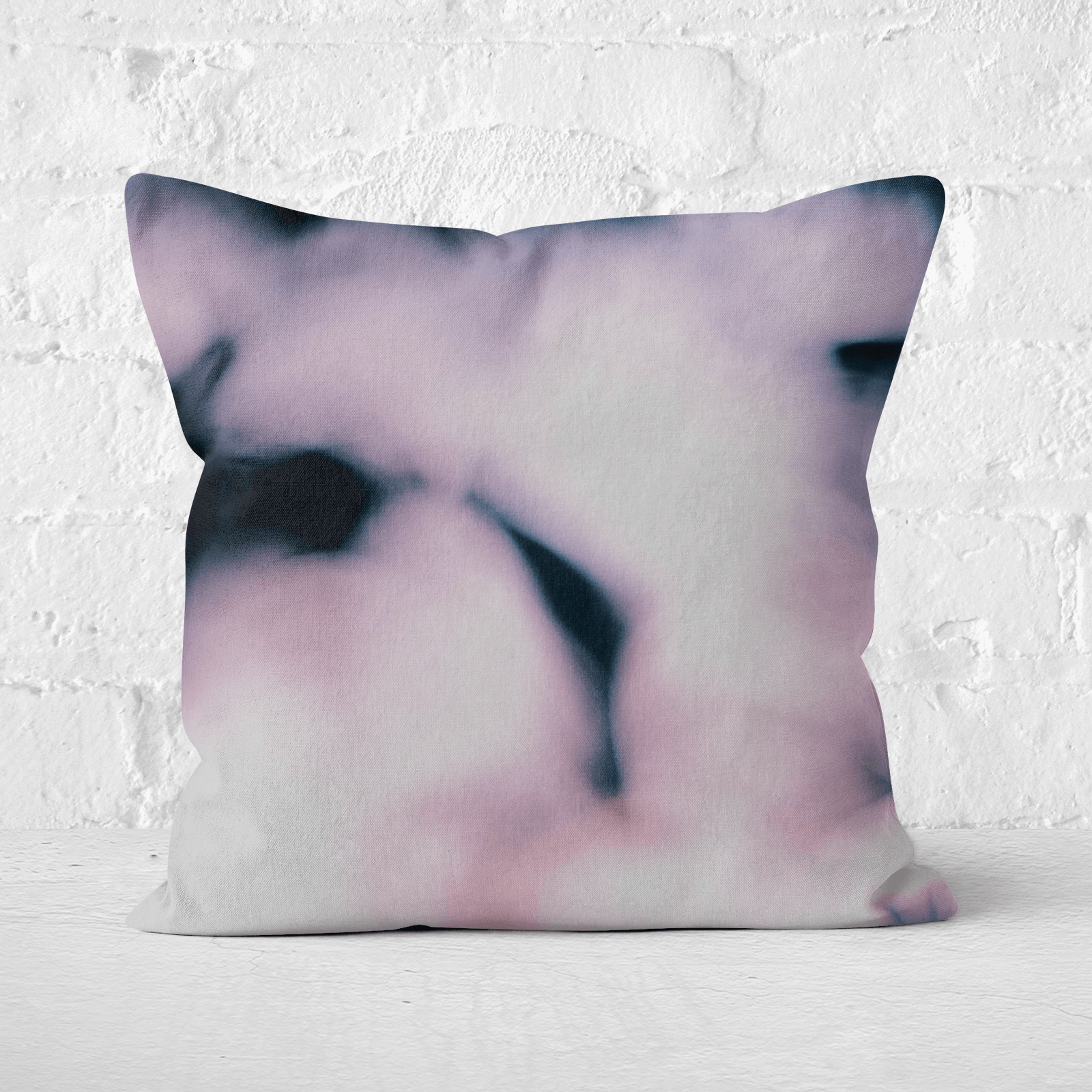 Bokeh Purple Tones Square Cushion - 60x60cm - Soft Touch