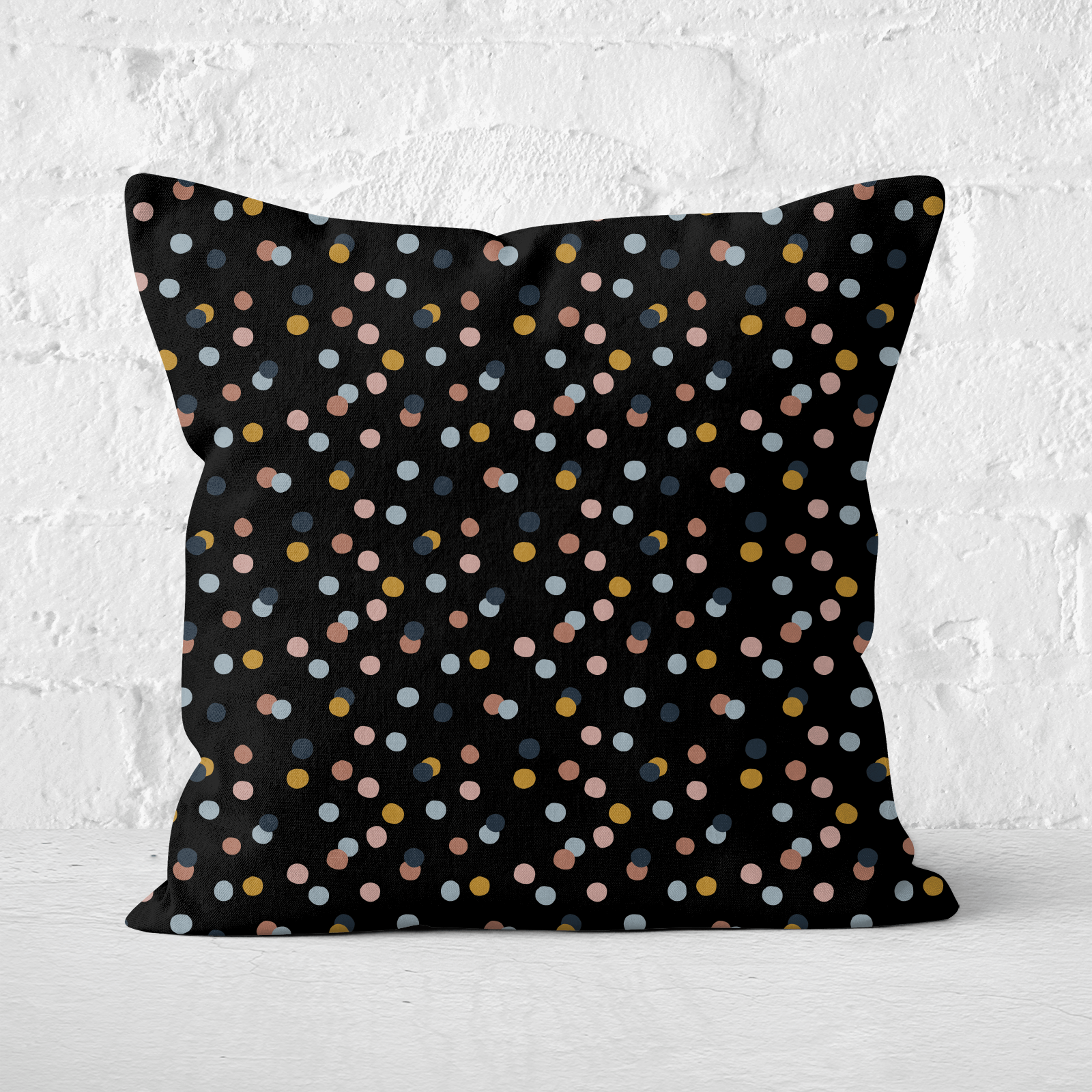 Confetti Square Cushion - 60x60cm - Soft Touch