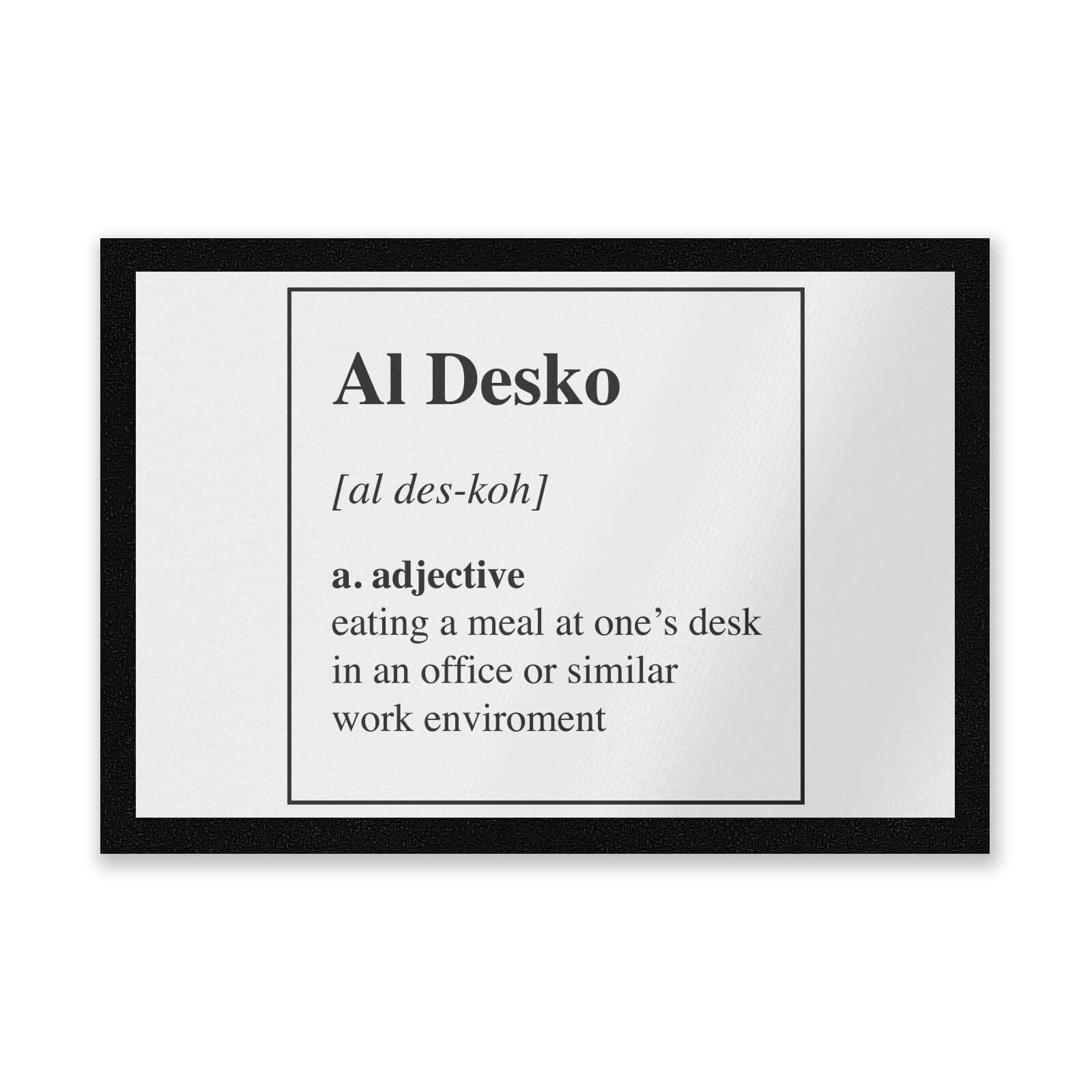 Al Desko Definition Entrance Mat