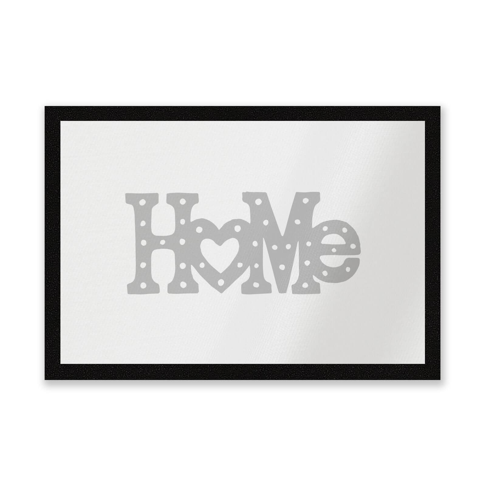 Home Typographic Entrance Mat