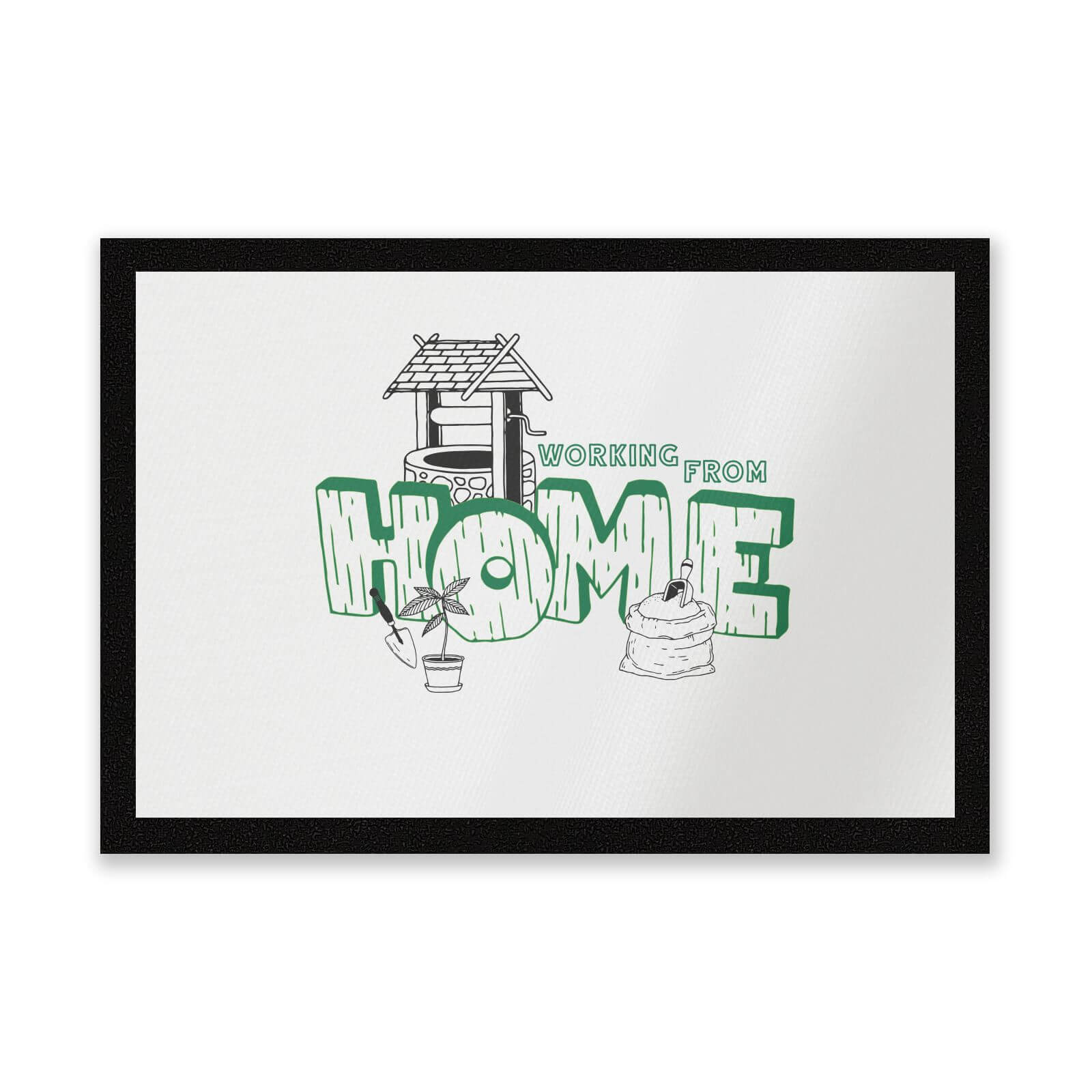 Gardening Working From Home Entrance Mat