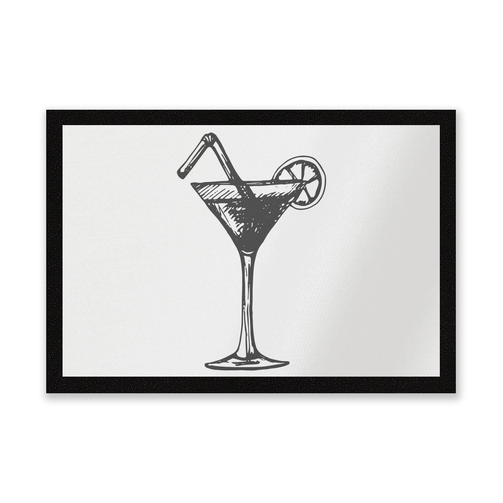 Beach Cocktail Entrance Mat