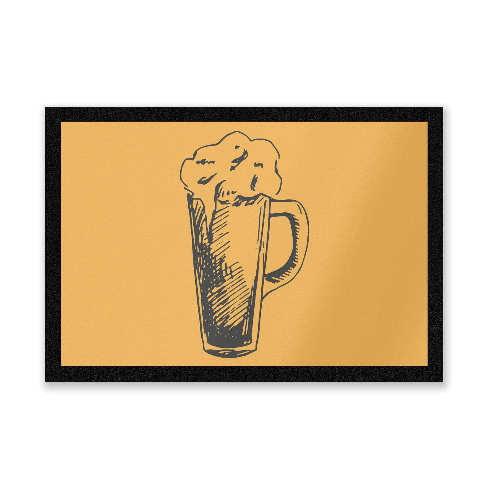 Beer Glass Entrance Mat