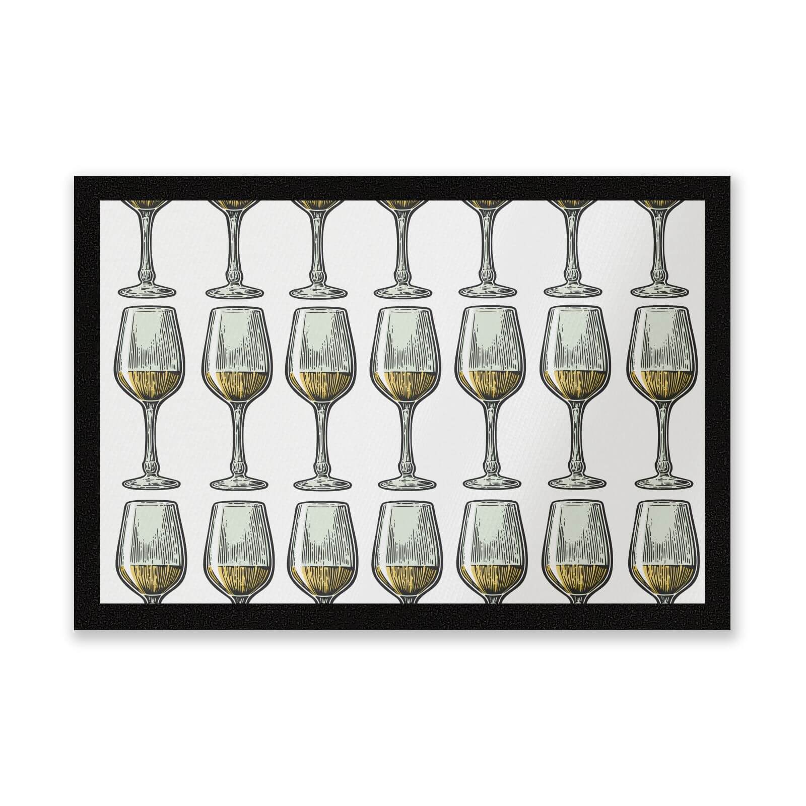 White Wine Entrance Mat