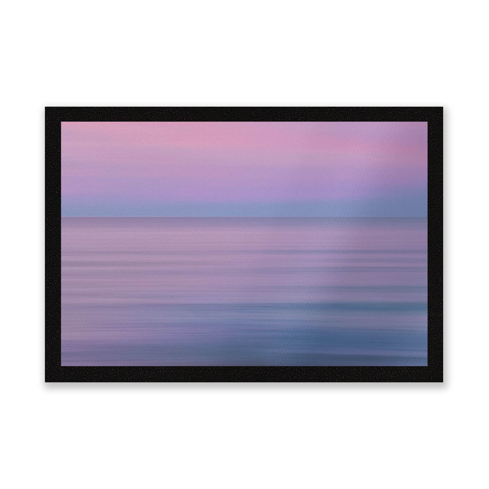 Sunset Purple Tones Entrance Mat